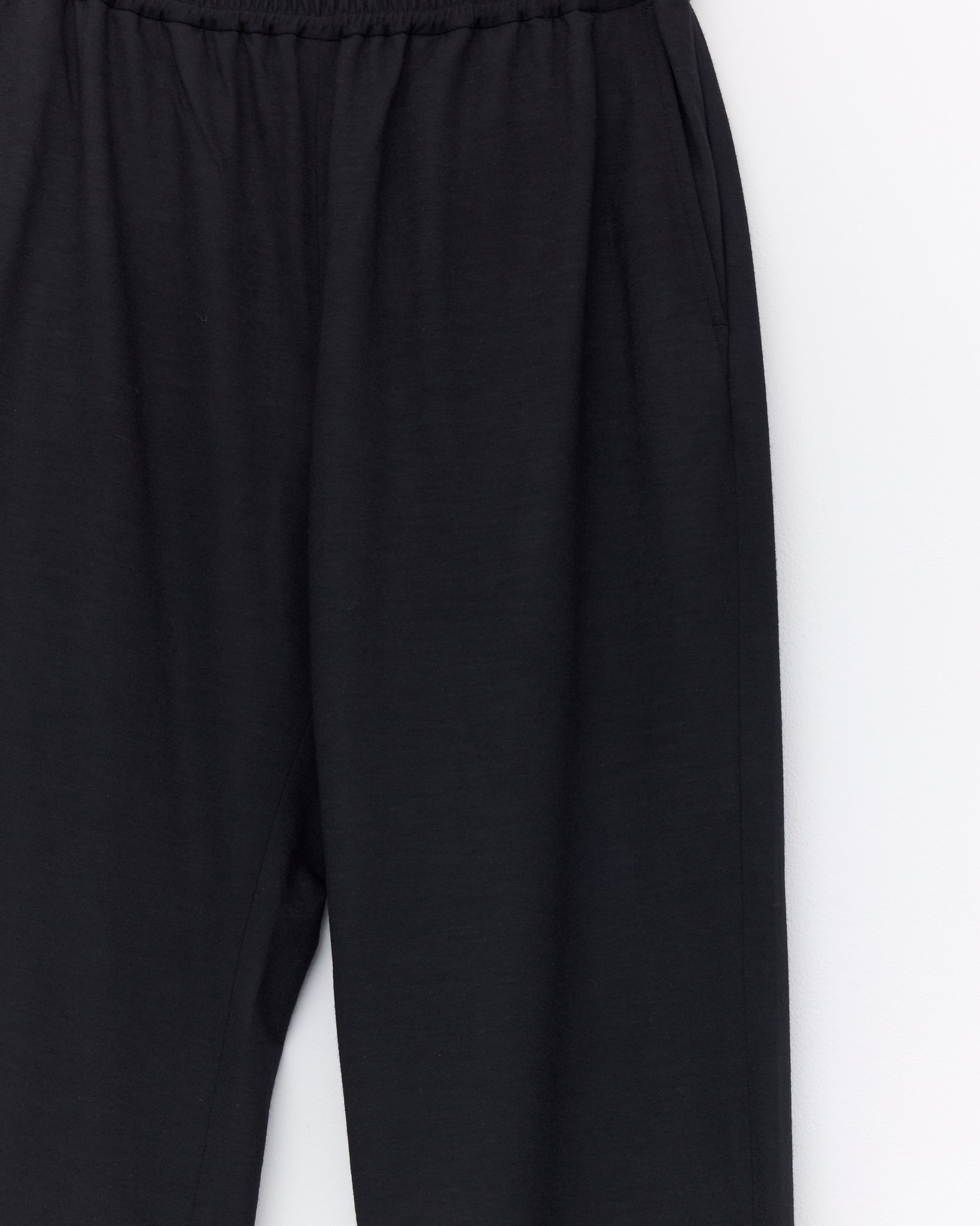 Cashmere Easy Pants, Black