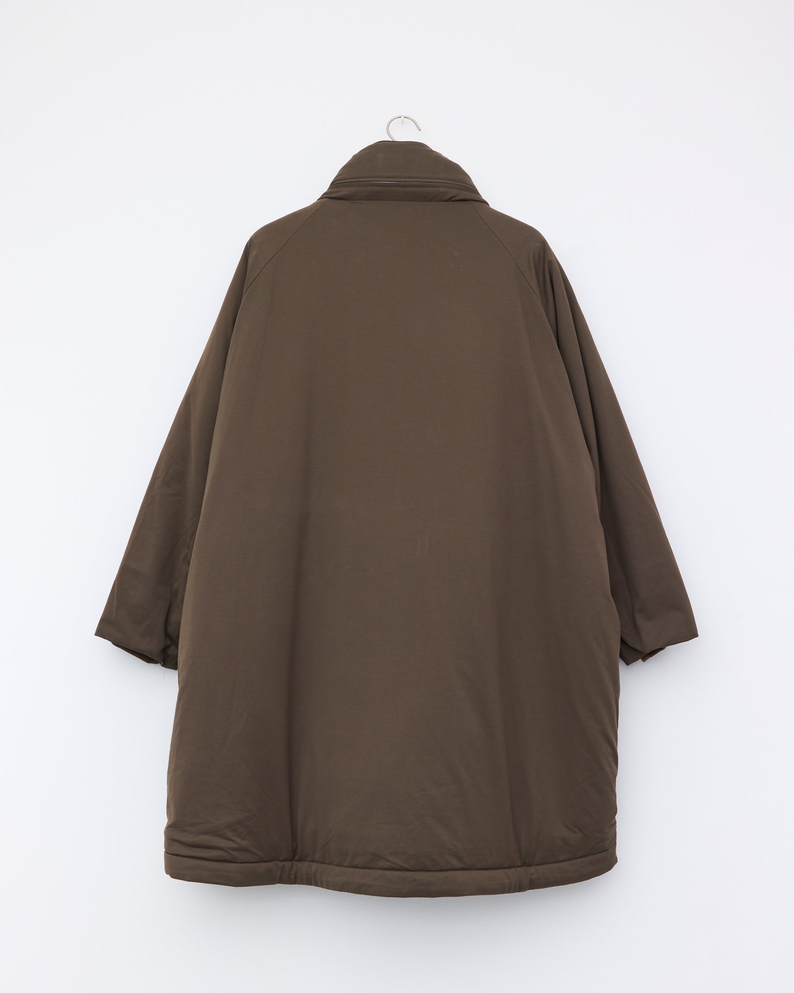 Padded Long Blouson, Half Timber Brown