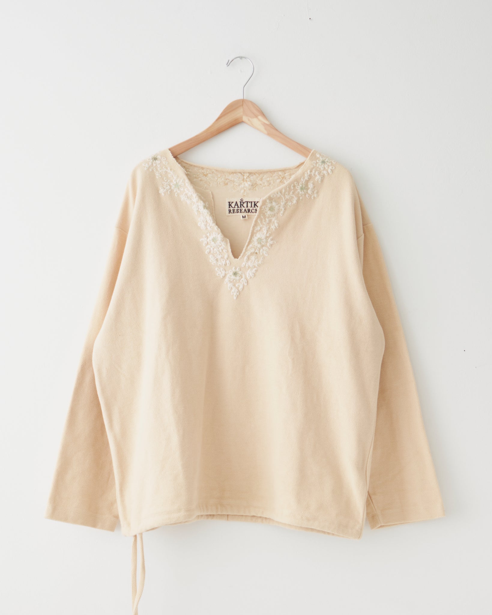 Pullover Sweater, Ecru/White