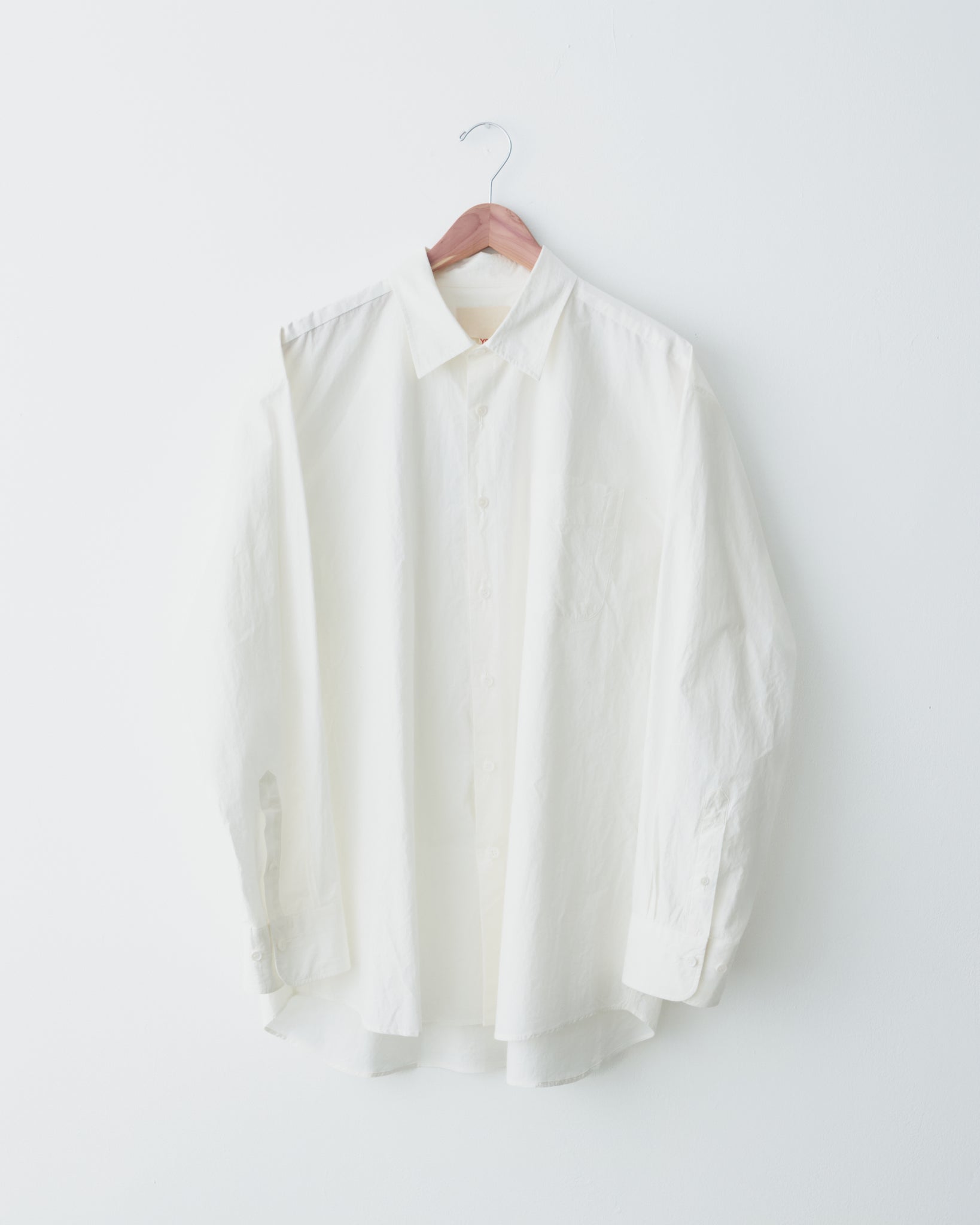 Regular Collar Shirt, White