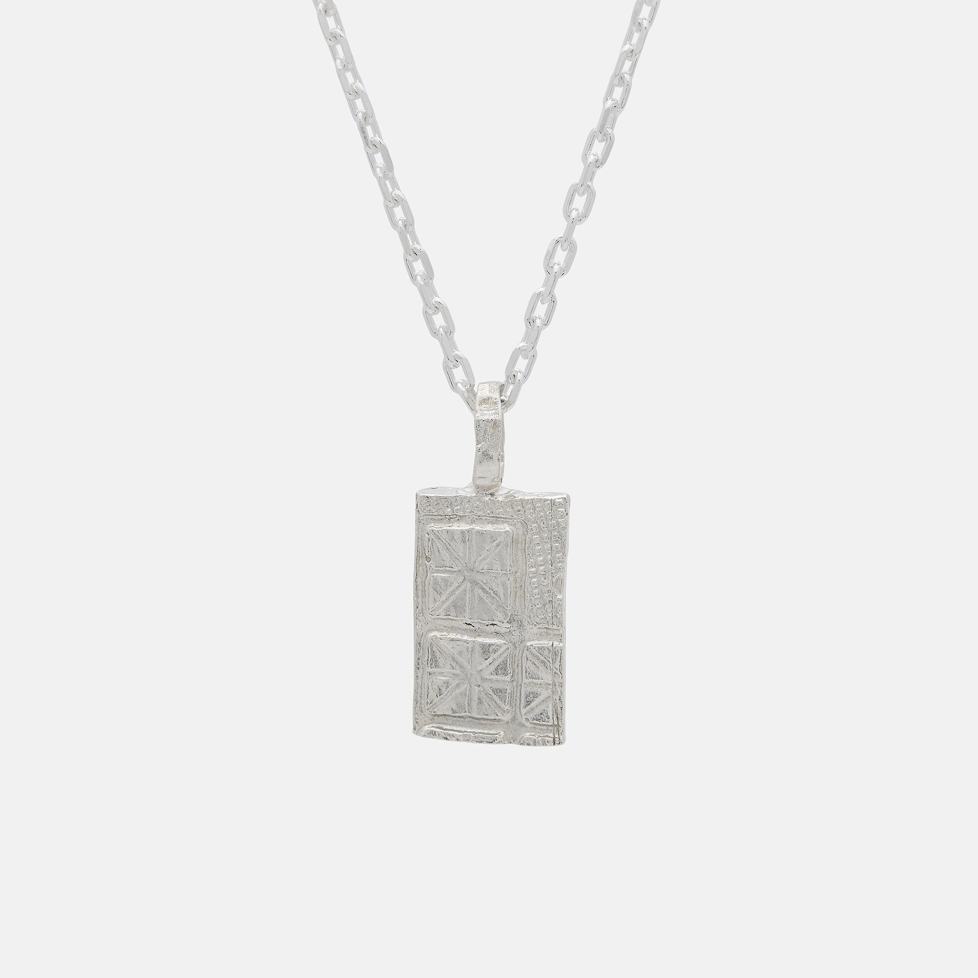 Lace Ingot Necklace