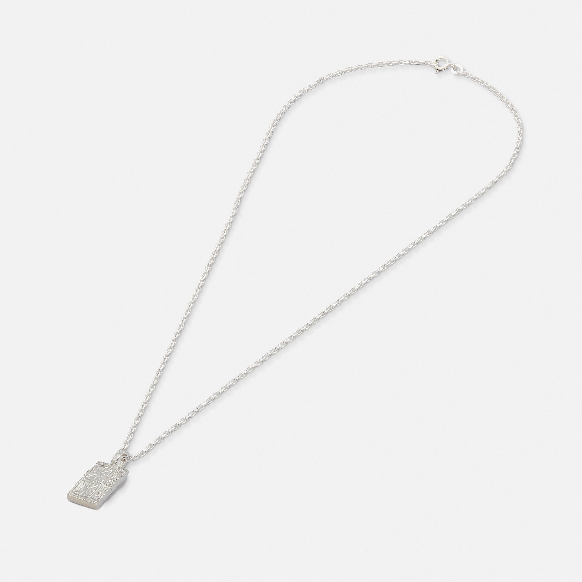 Lace Ingot Necklace