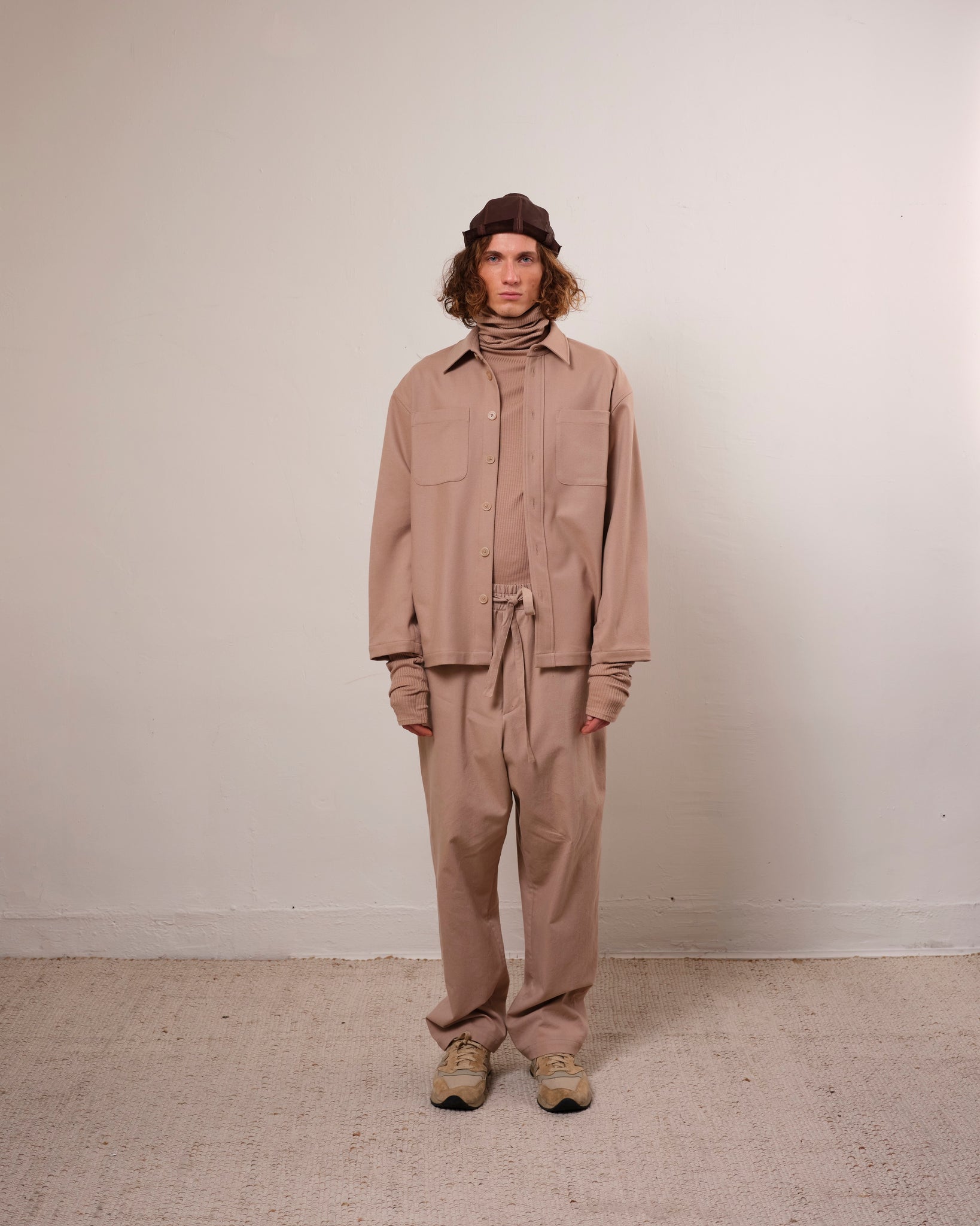 Over shirt, Tan Khaki