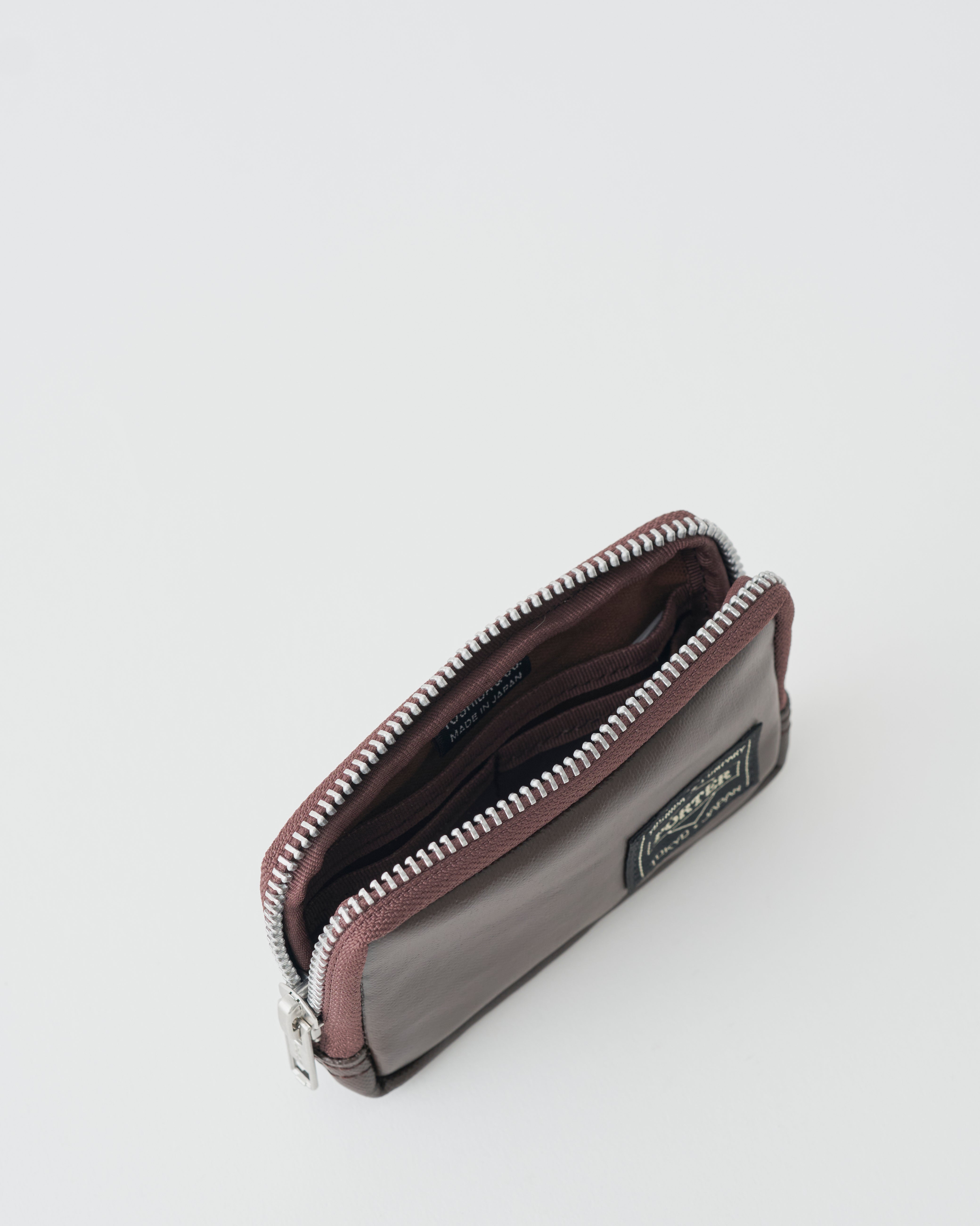 テンダーロイン/TENDERLOIN PORTER T-COIN CASE ラウンドファスナー レザー コインケース 13C21 サイズ ユニセックス  サイズ表記無し ブラック ランクB 101 (中