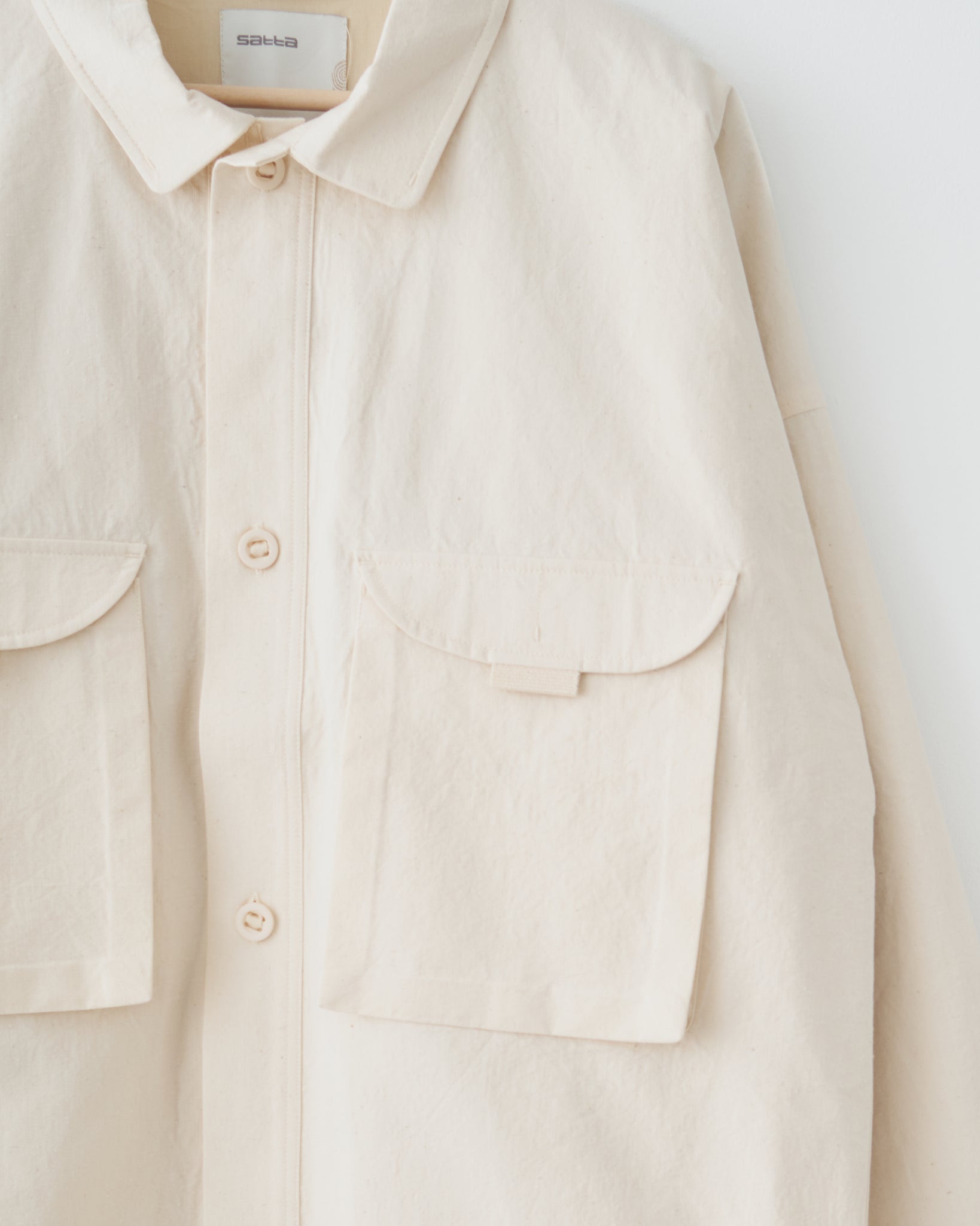 Kodo Jacket, Raw Ecru