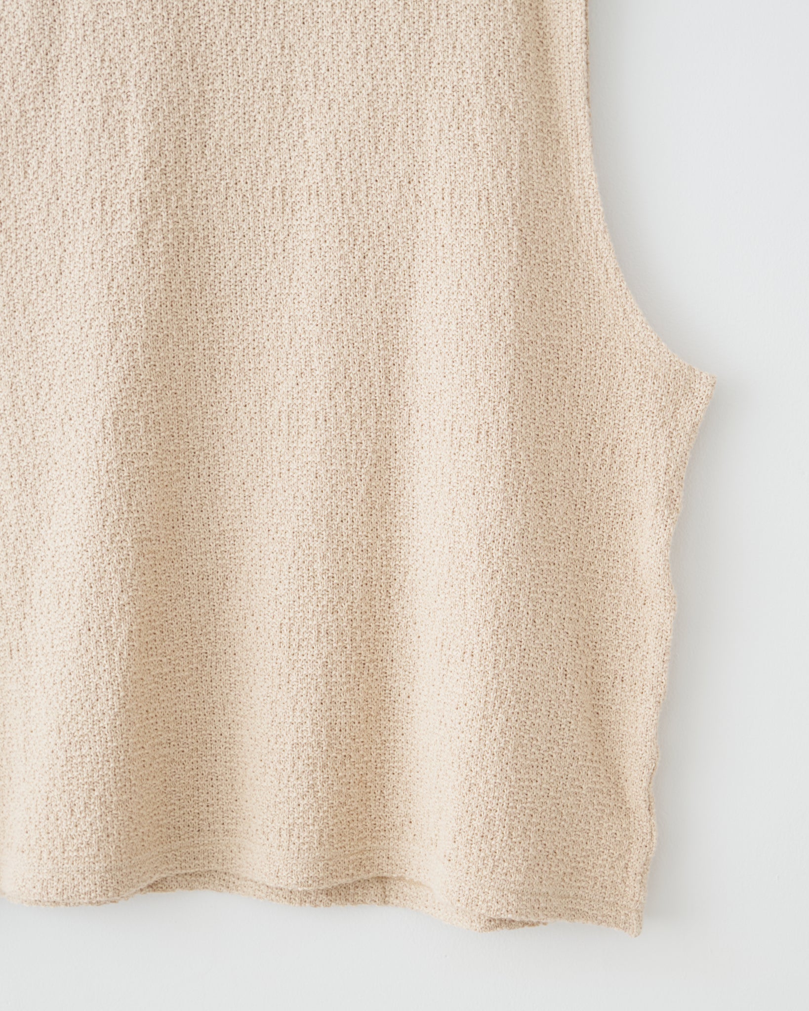 Link Vest Top, Khaki