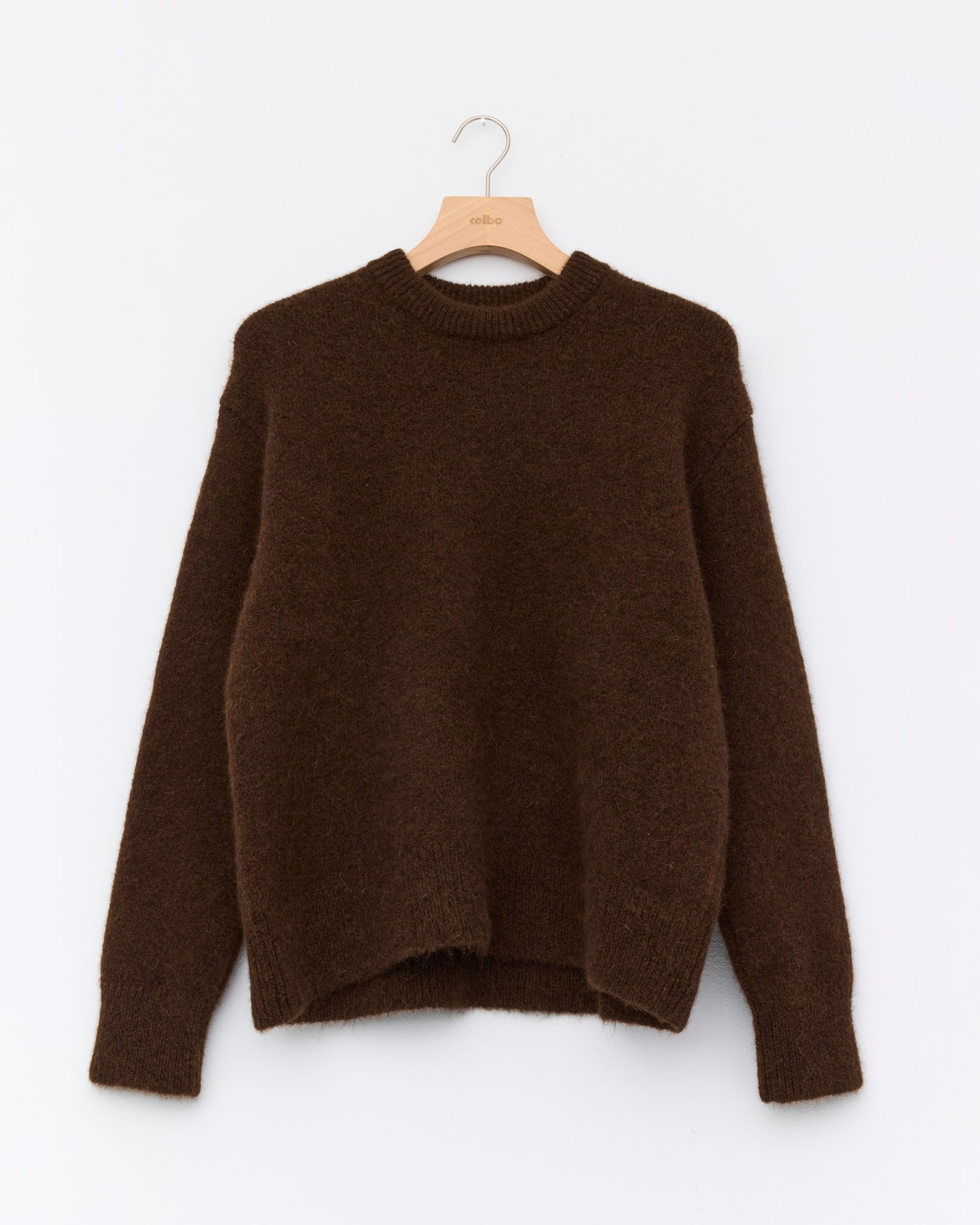 Alpaca Jumper, Dark Brown