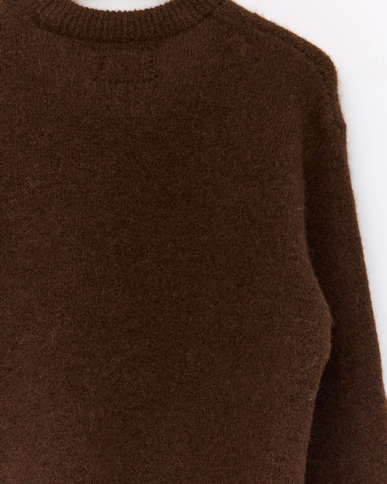 Alpaca Jumper, Dark Brown