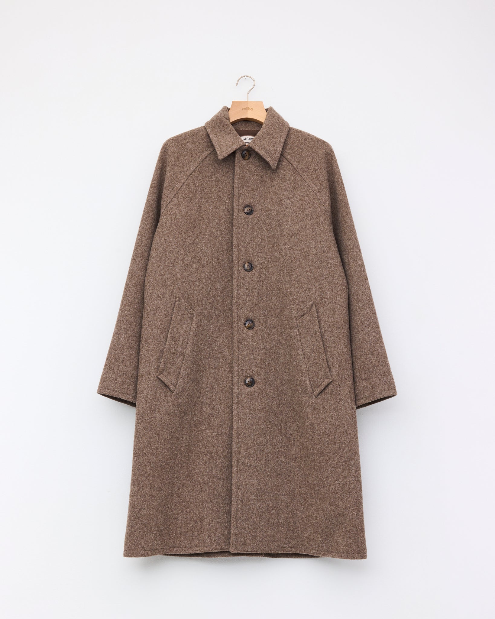 Raglan Carcoat, Heather Beige