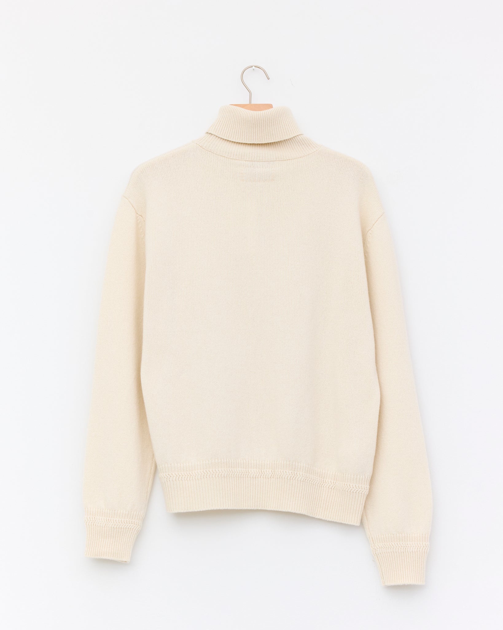Recycled Cashmere Boxy Jumper, Natural