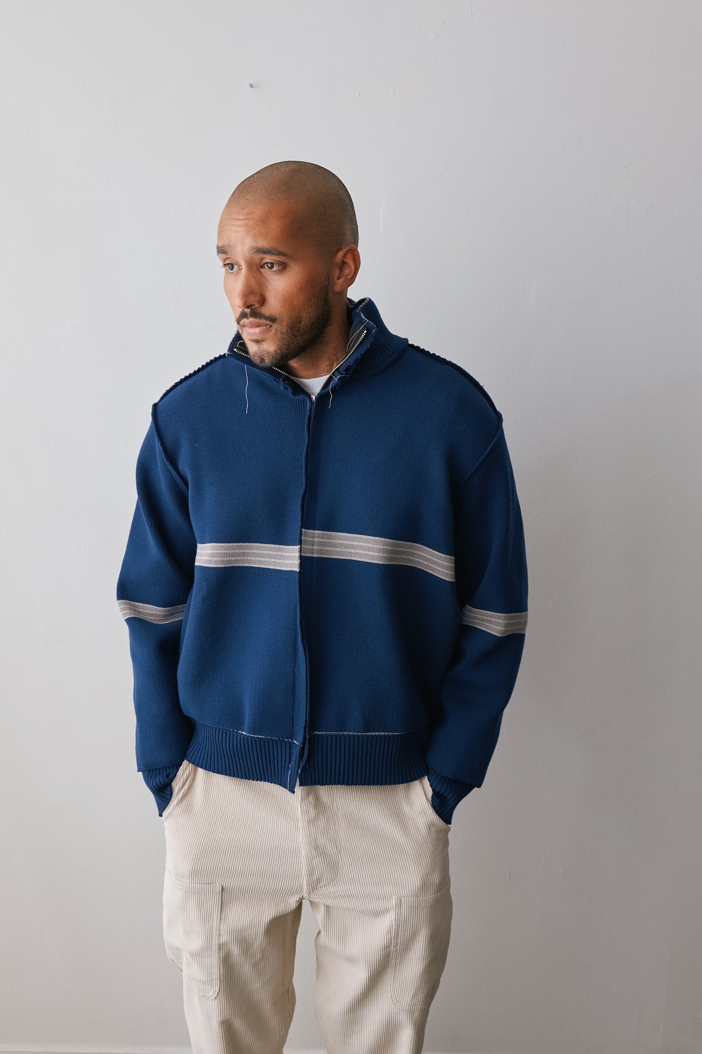 Rib Zip-up