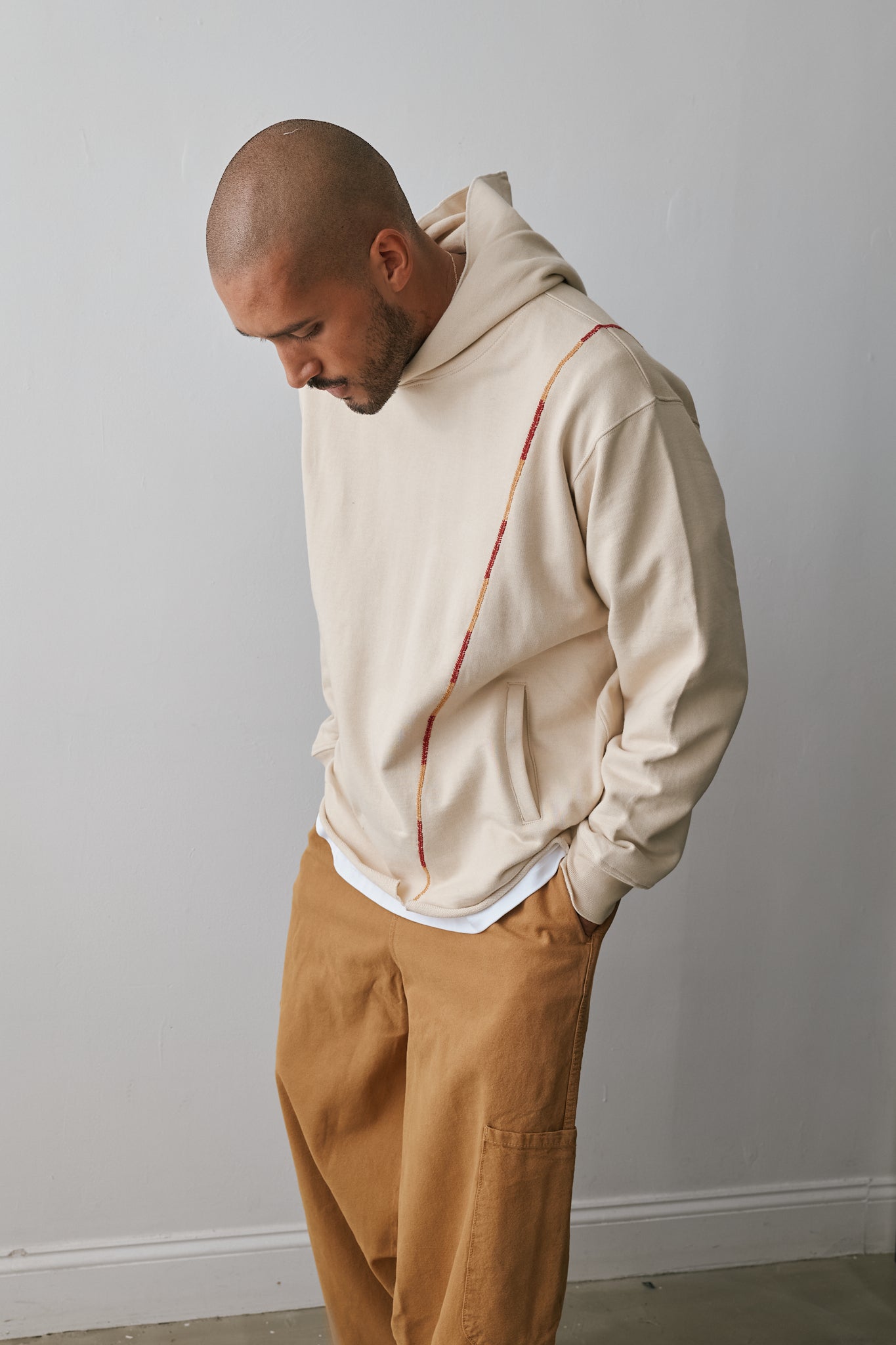 Cotton Knitted Hoodie