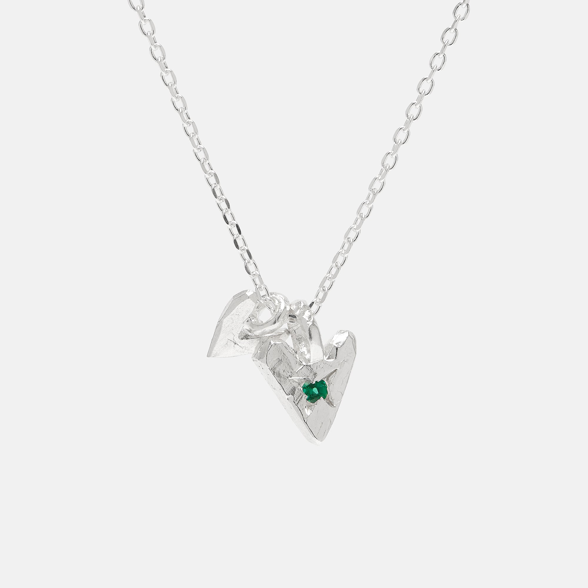 Emerald Sibling Pendant