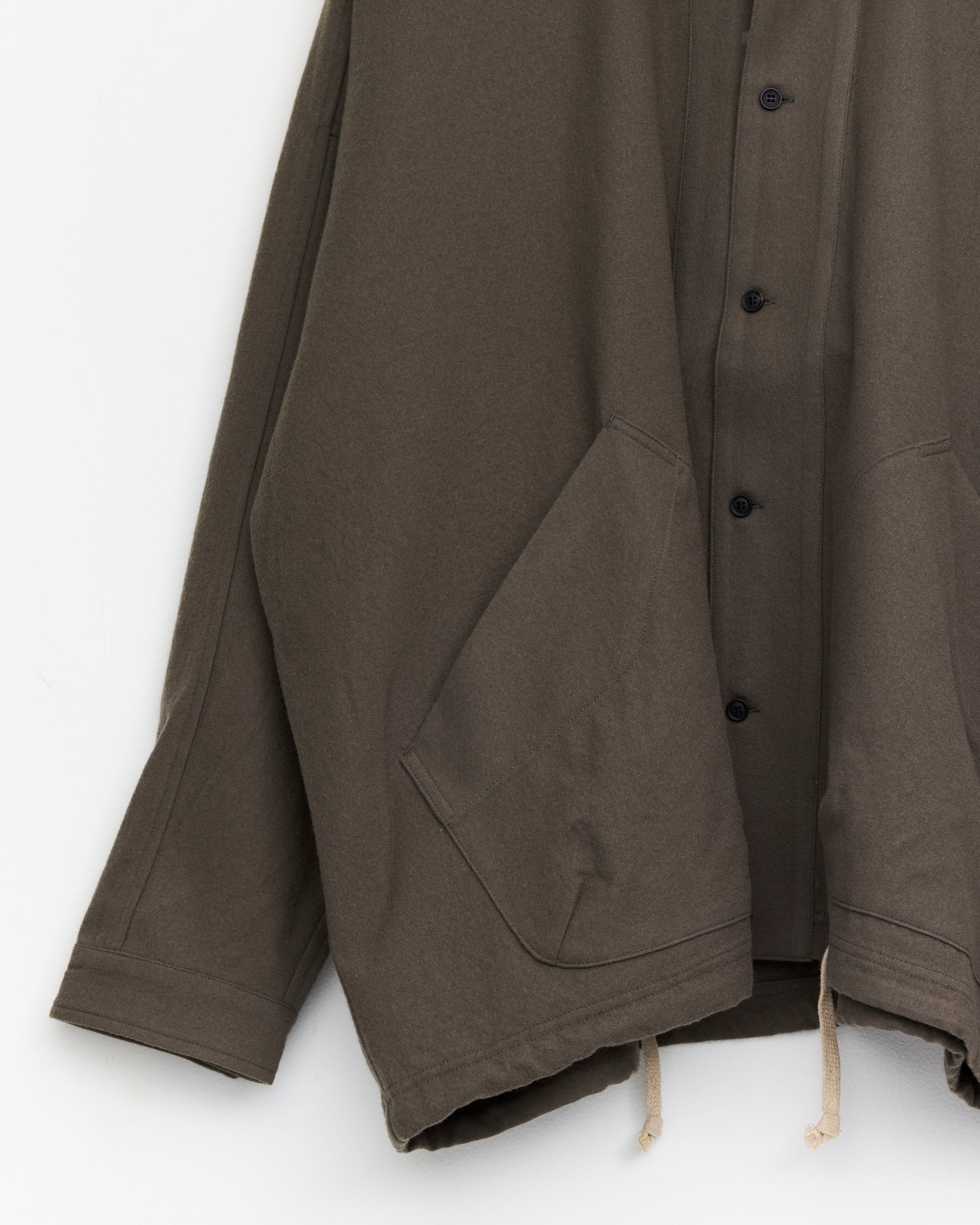 Balloon Shirt, Brushed Taupe