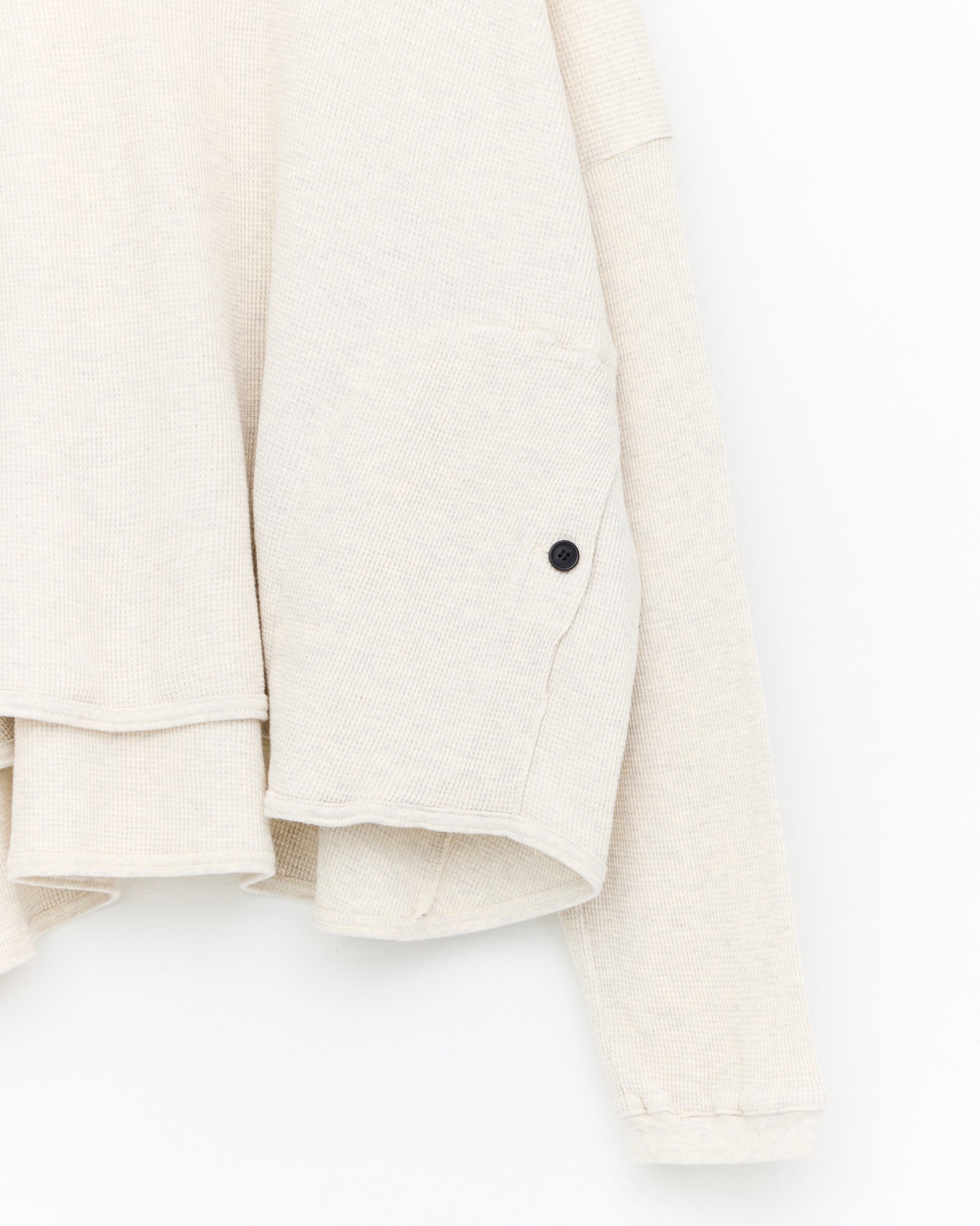 Wide Fit Hooded Waffle, Oatmeal