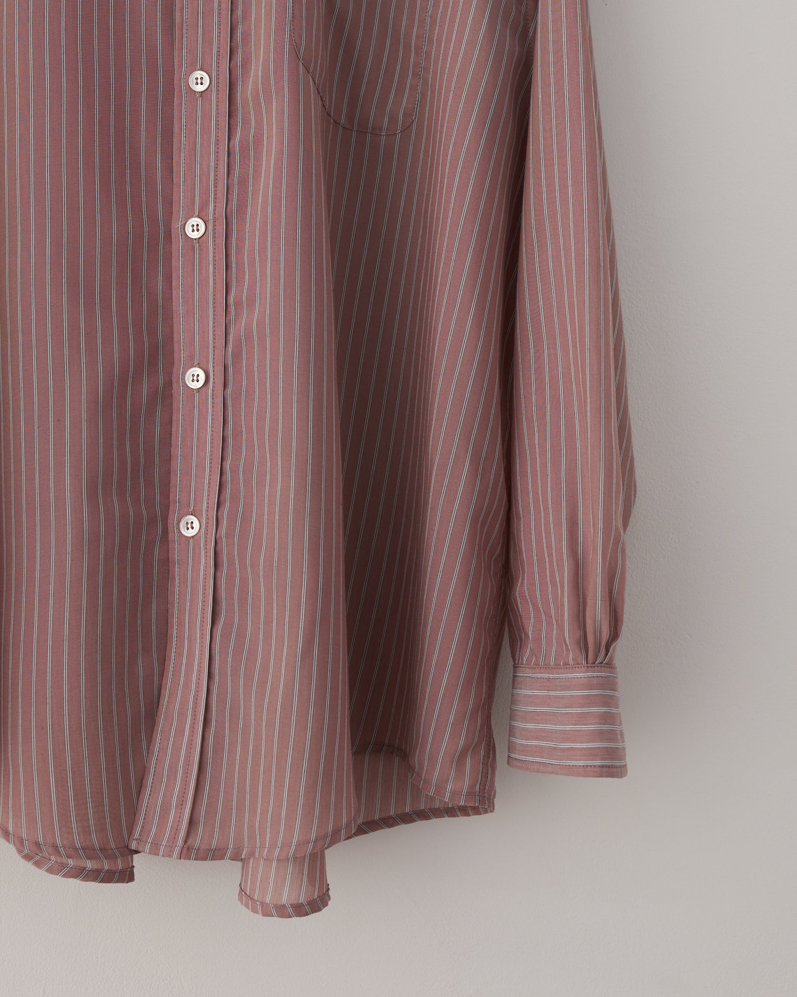 Office Shirt, Poly/Cotton Stripe