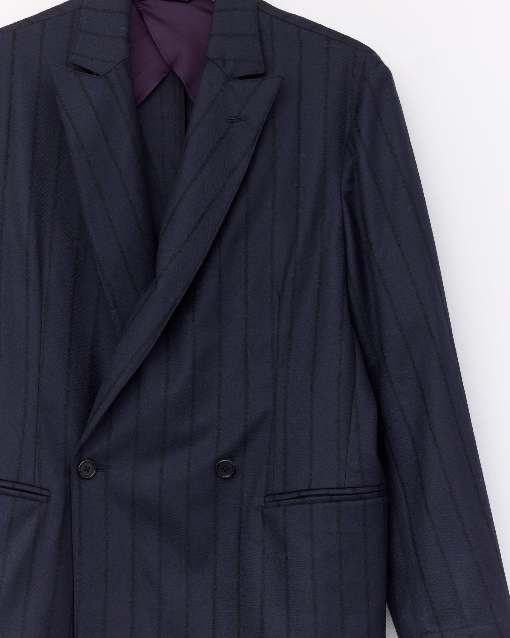 Darwin Blazer, Navy w Black Stripes
