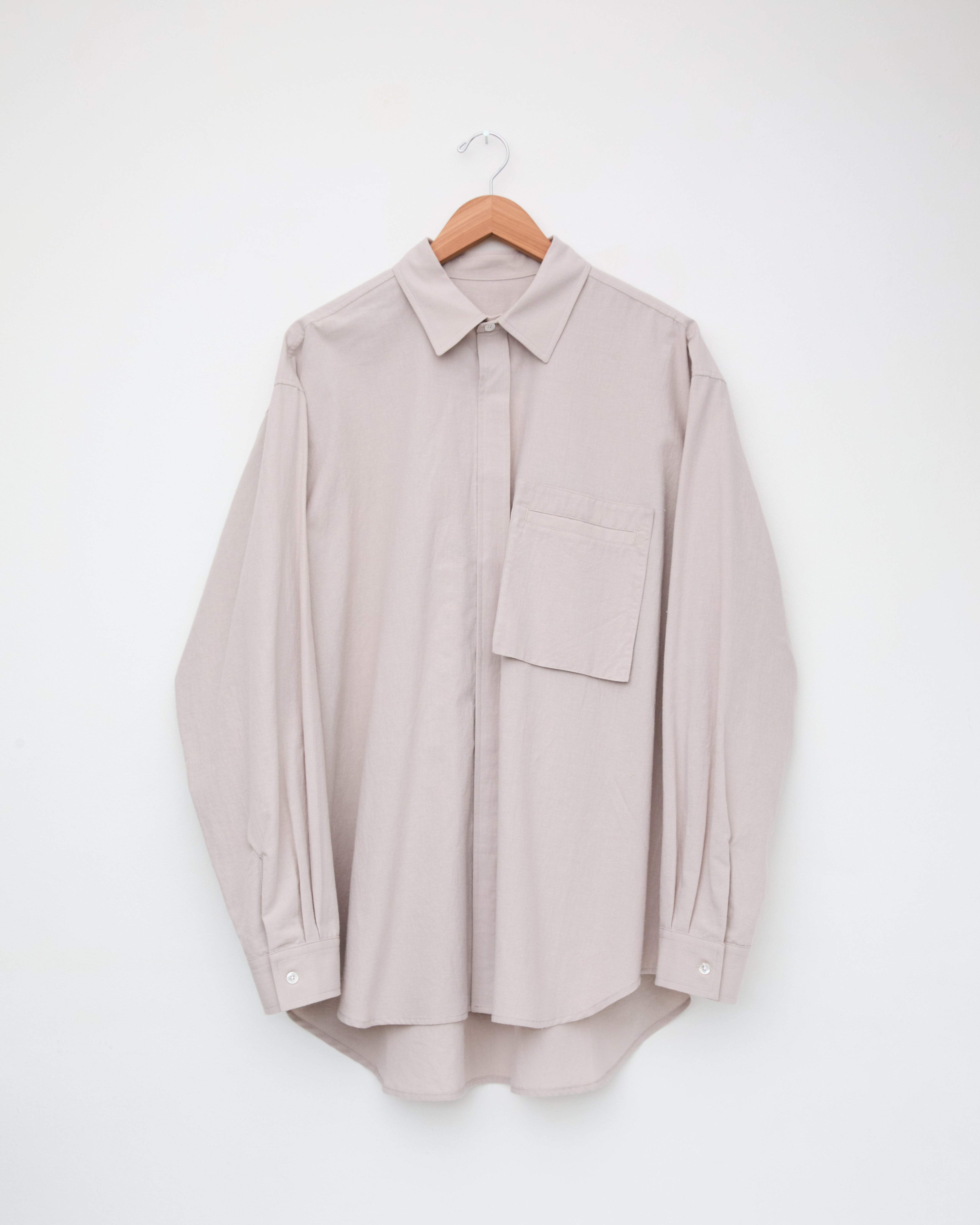 s.k. manor hill 19AW コーデュロイ オーバーサイズシャツ M