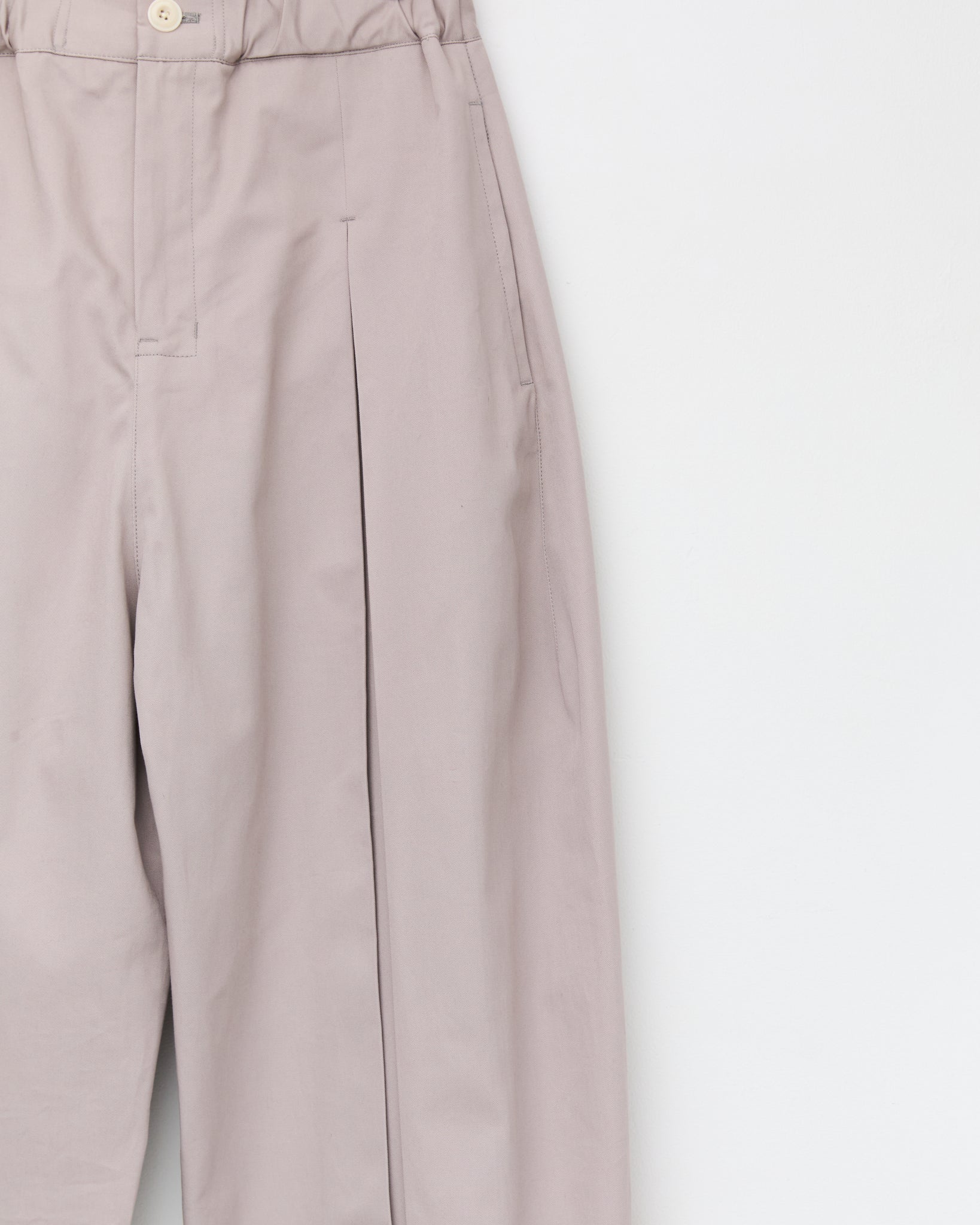 Box Pleat Trouser, Muted Lilac