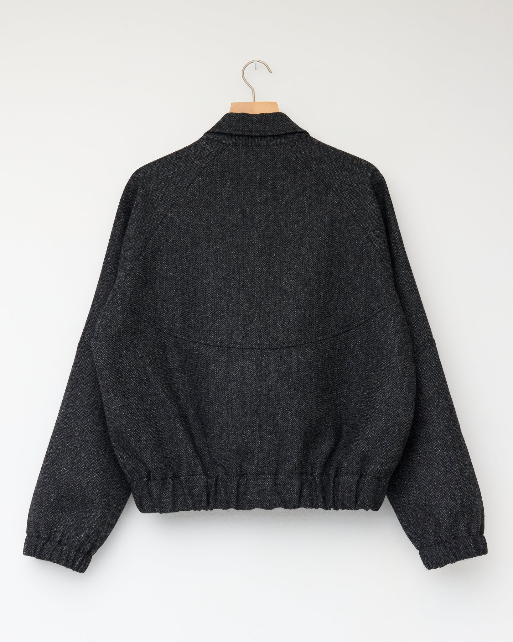 Jiji Jacket, Dark Grey Herringbone