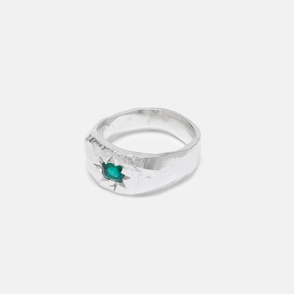 Emerald Kathryn Ring