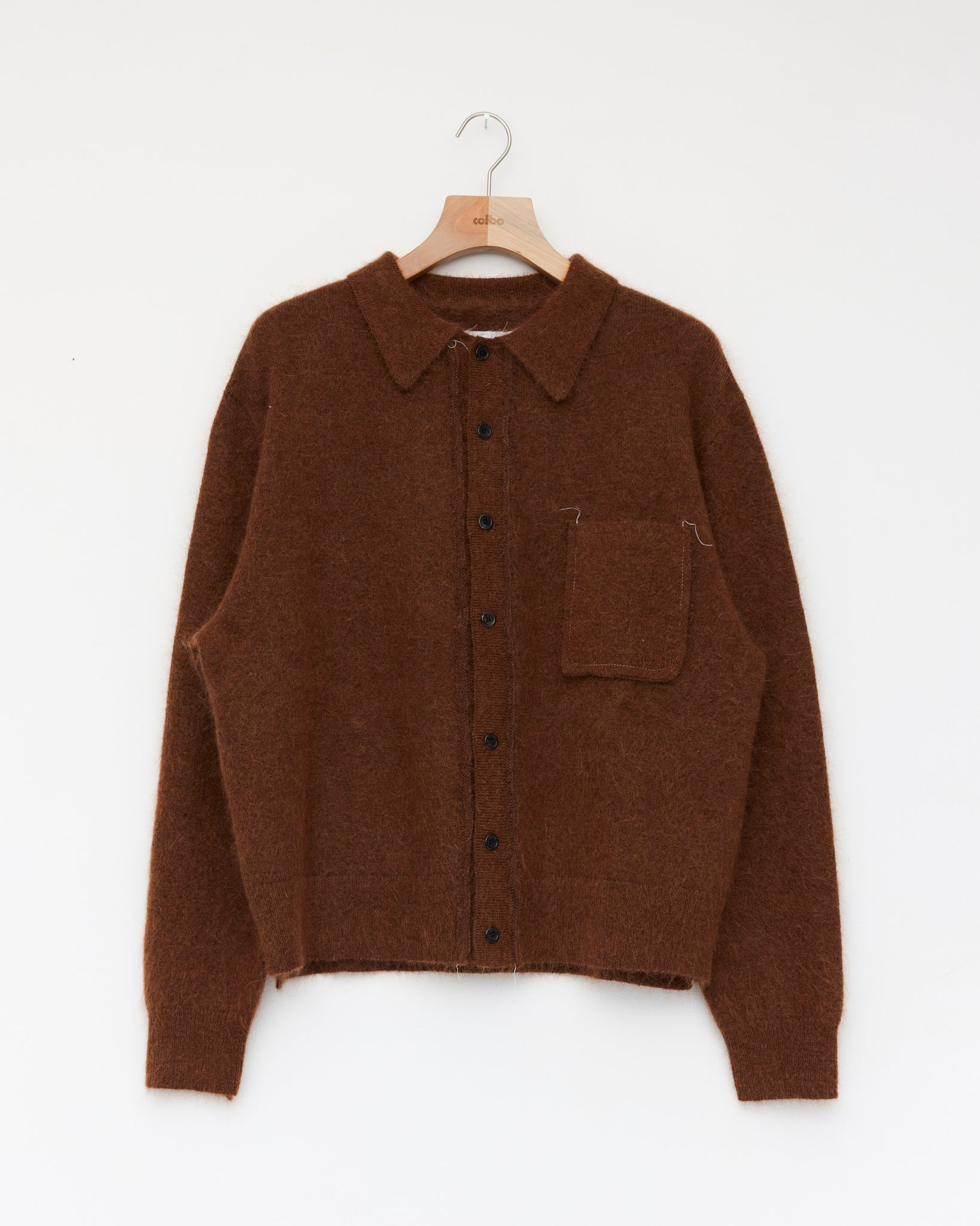 Hairy Cardigan, Brown