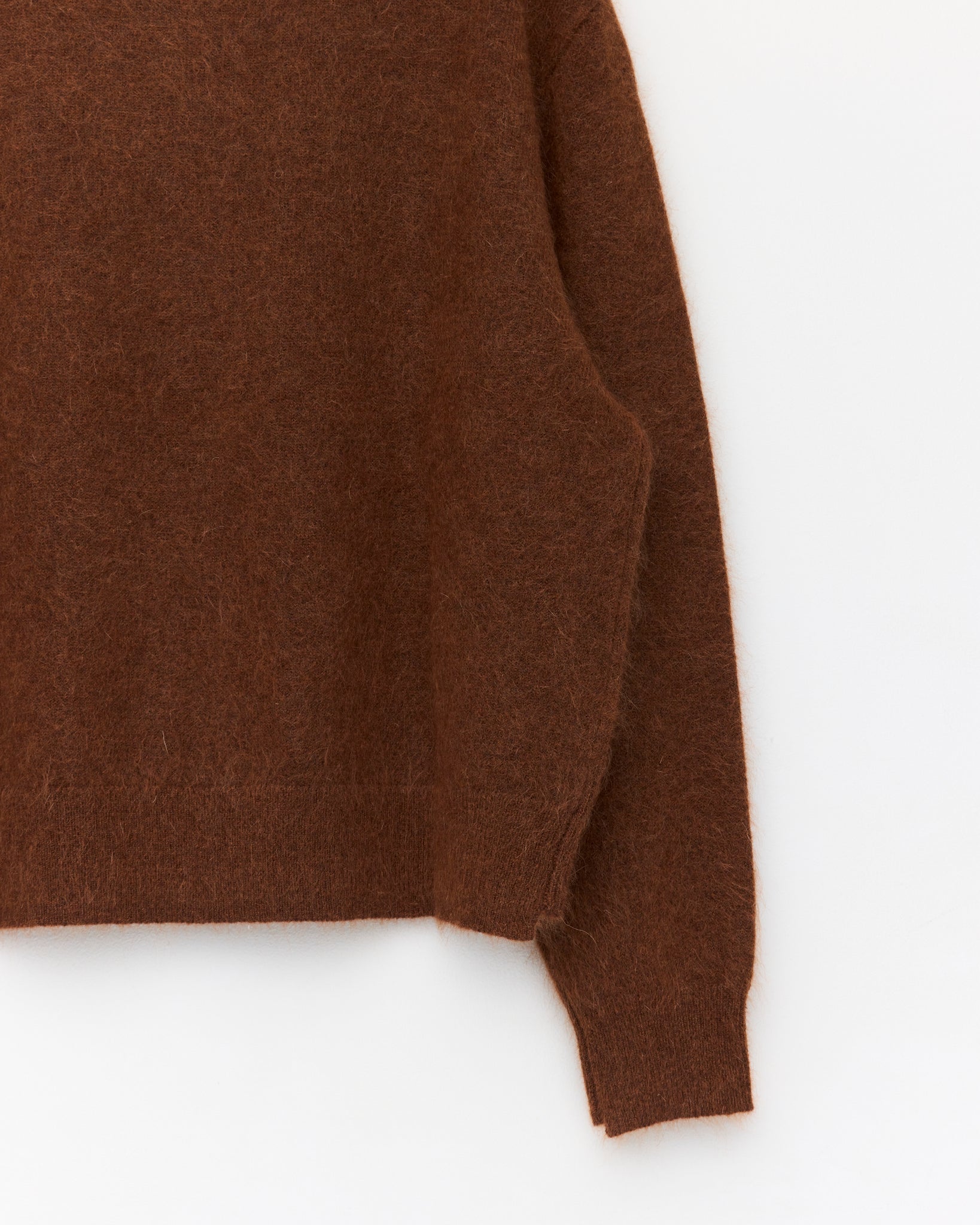 Hairy Cardigan, Brown
