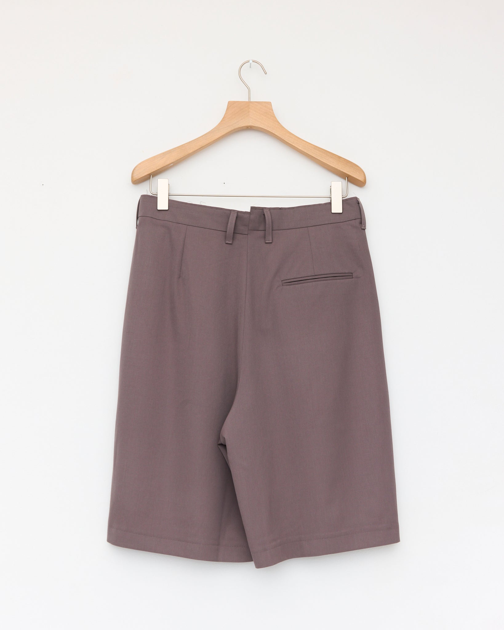 Slim Suit Shorts, Taupe