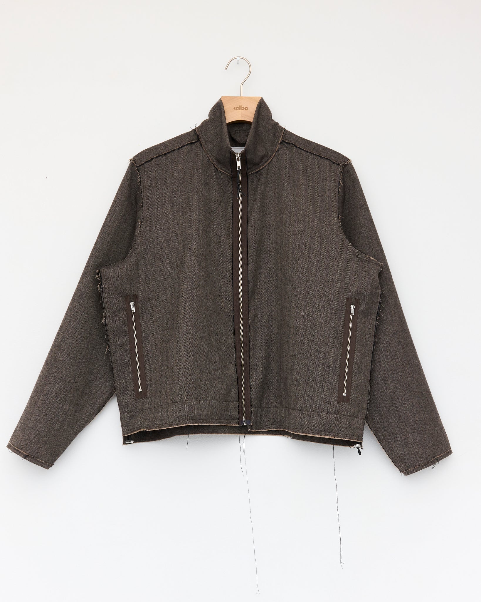 Track Jacket, Brown