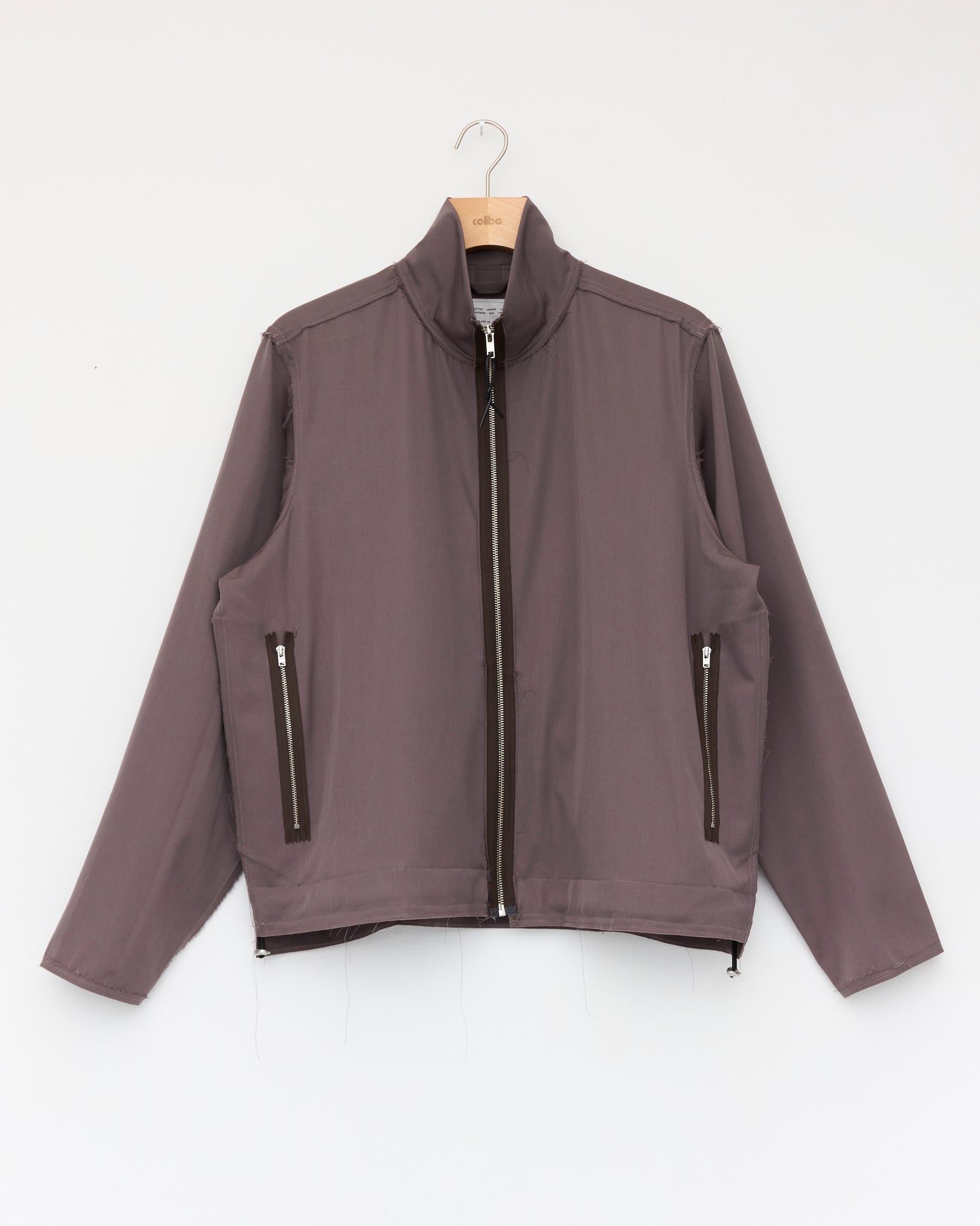 Track Jacket, Taupe