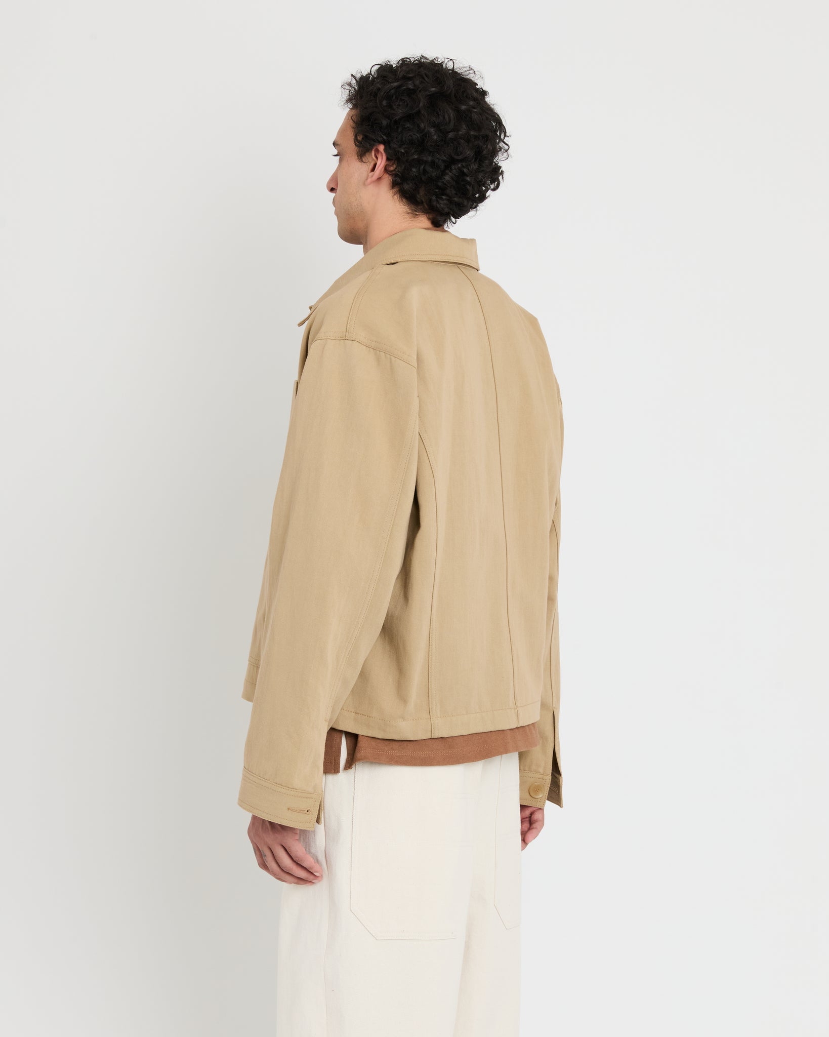 Work Jacket, Beige