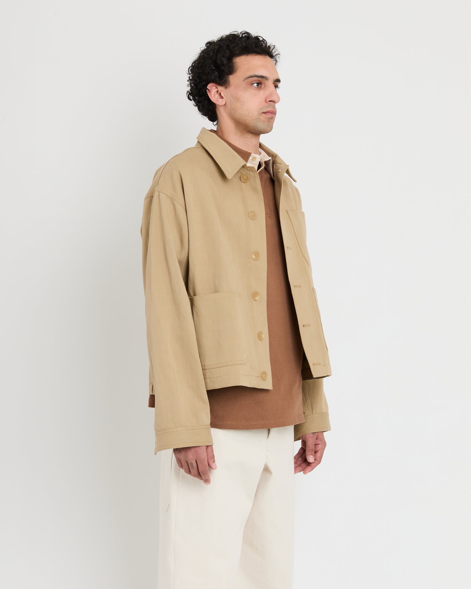 Work Jacket, Beige