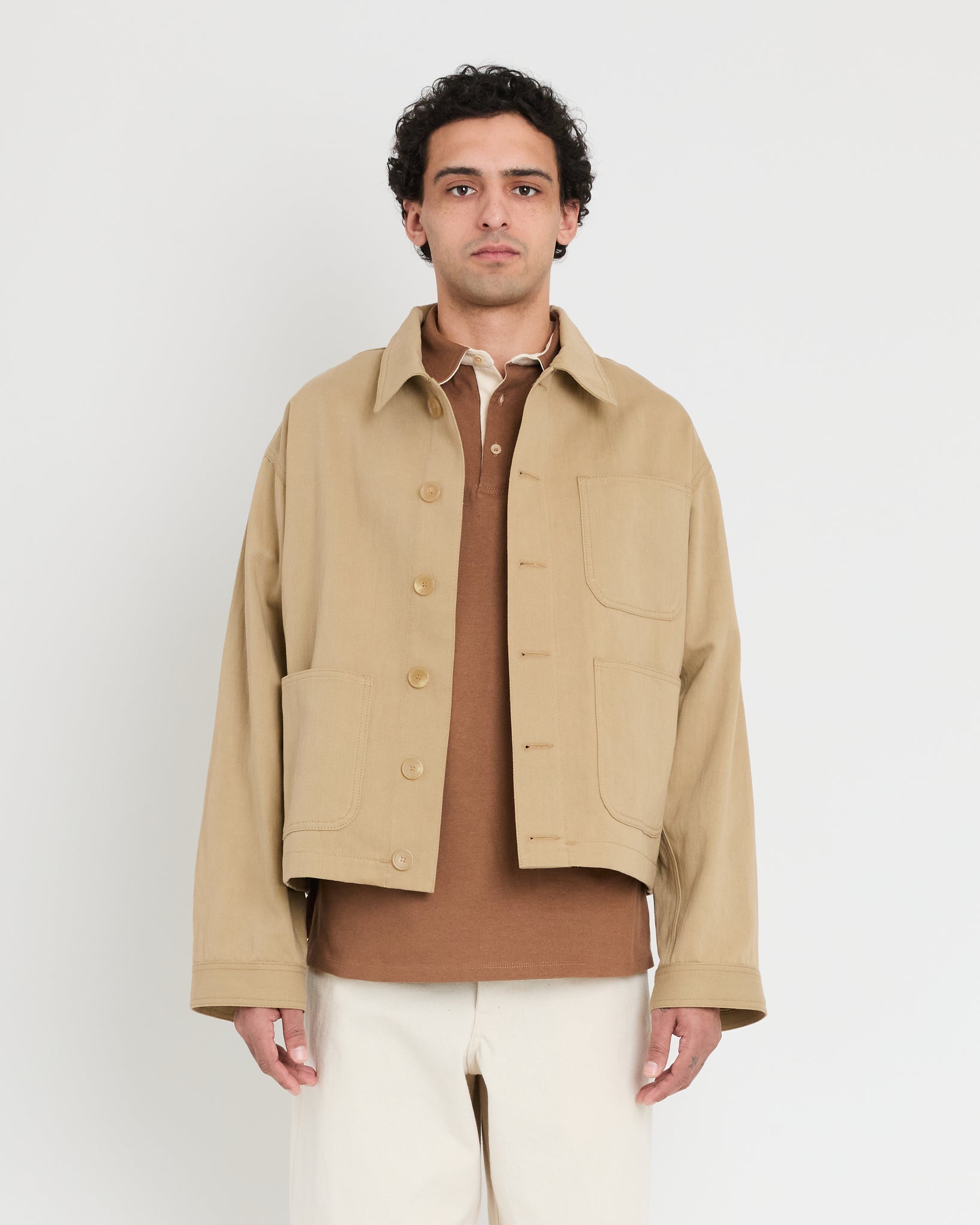 Work Jacket, Beige