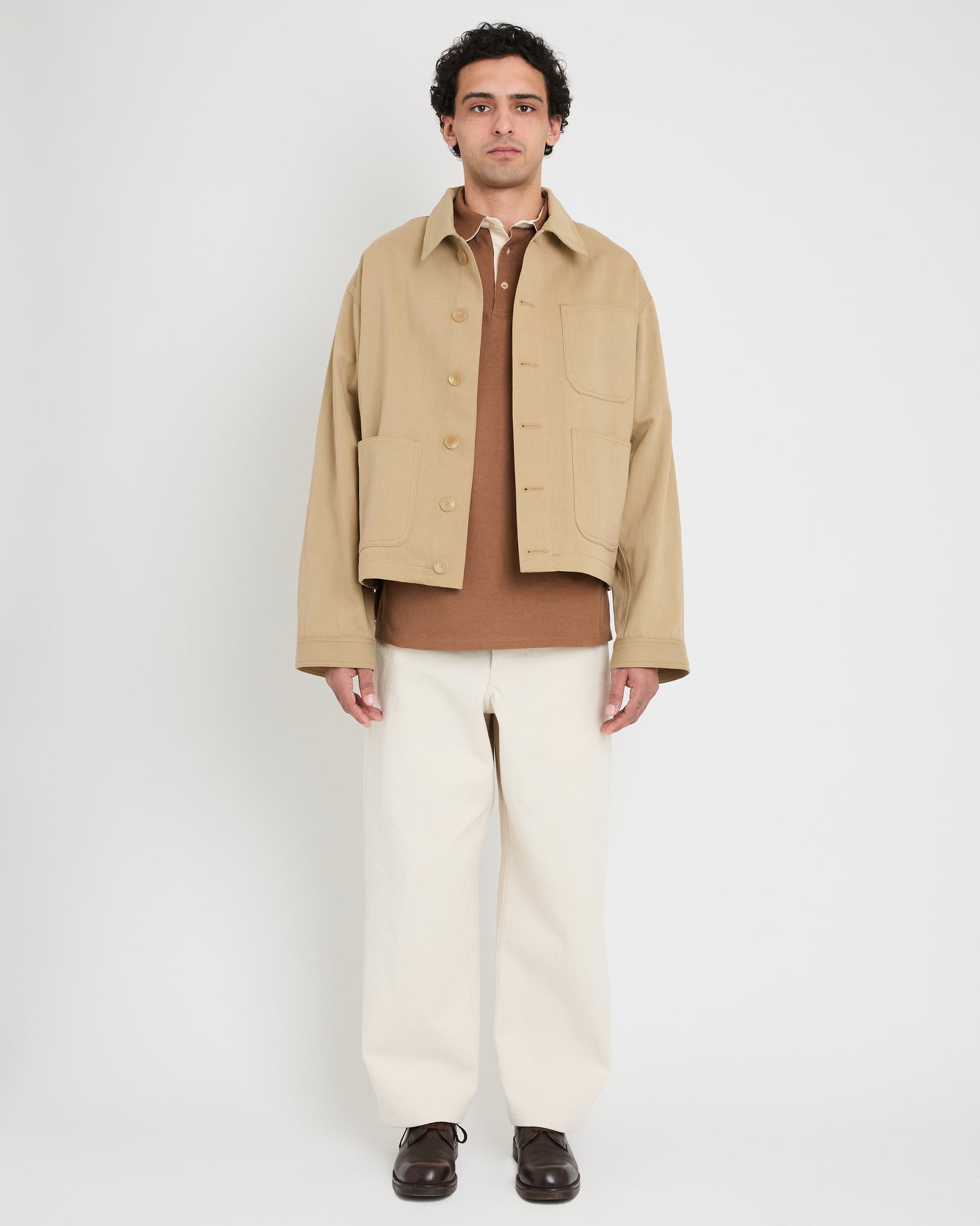 Work Jacket, Beige