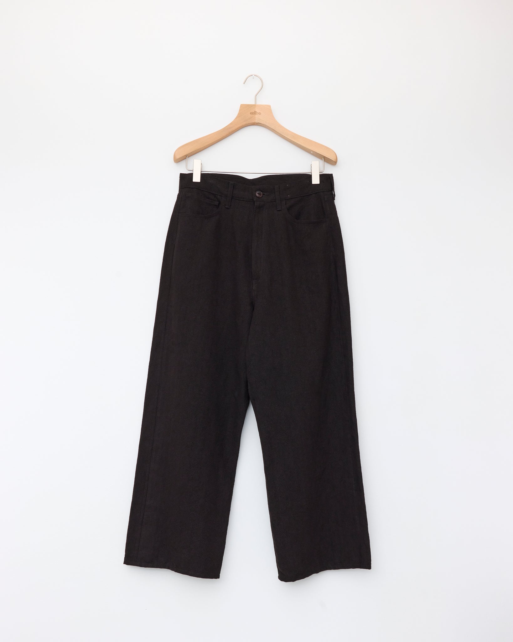 5Pocket Baggy Pants Hemp, Brown