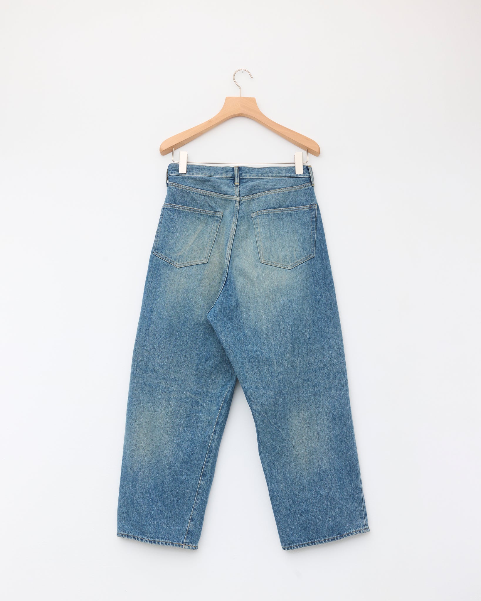 5Pocket Baggy Pants, Fade Indigo