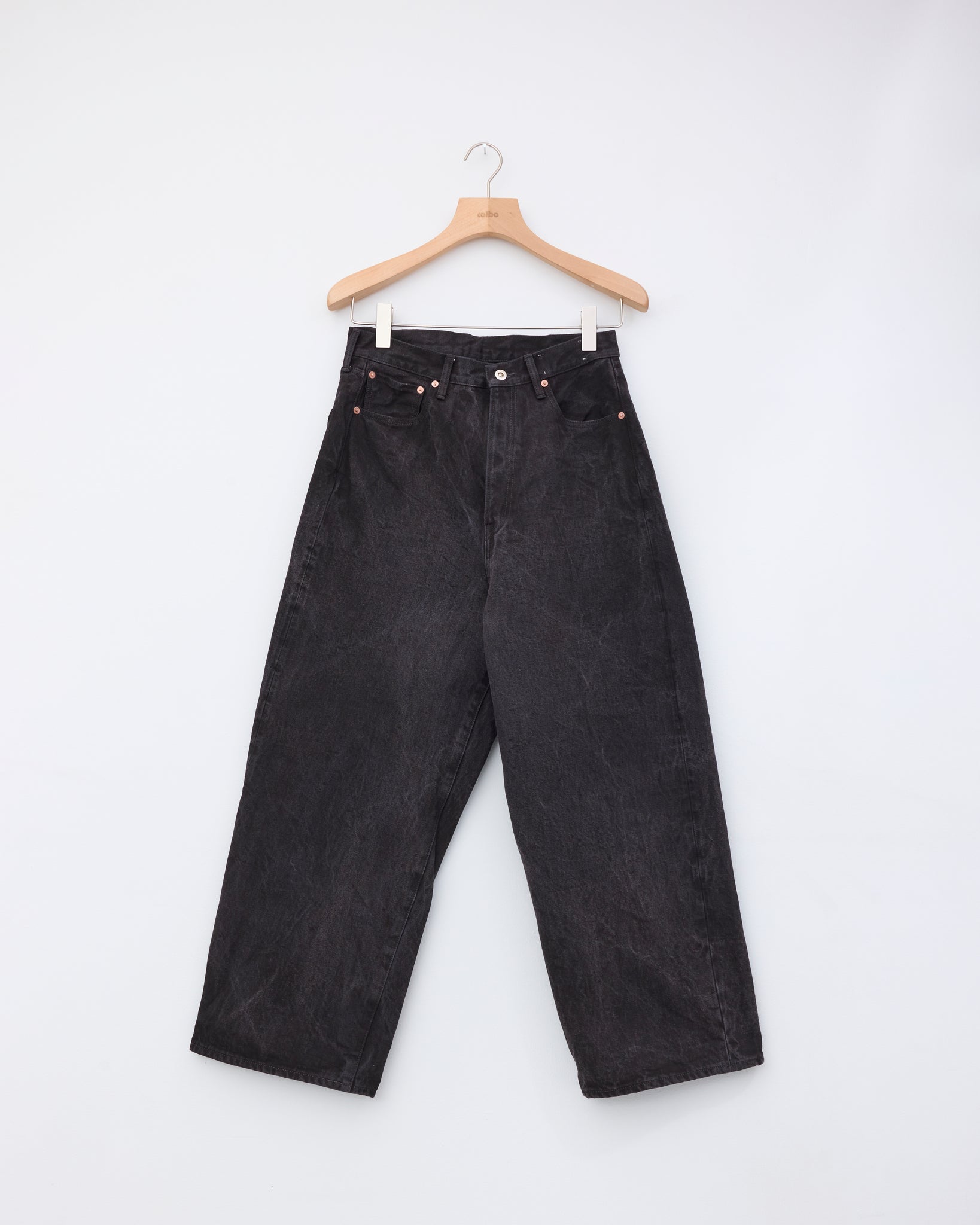 5Pocket Baggy Pants, Sumi Ink