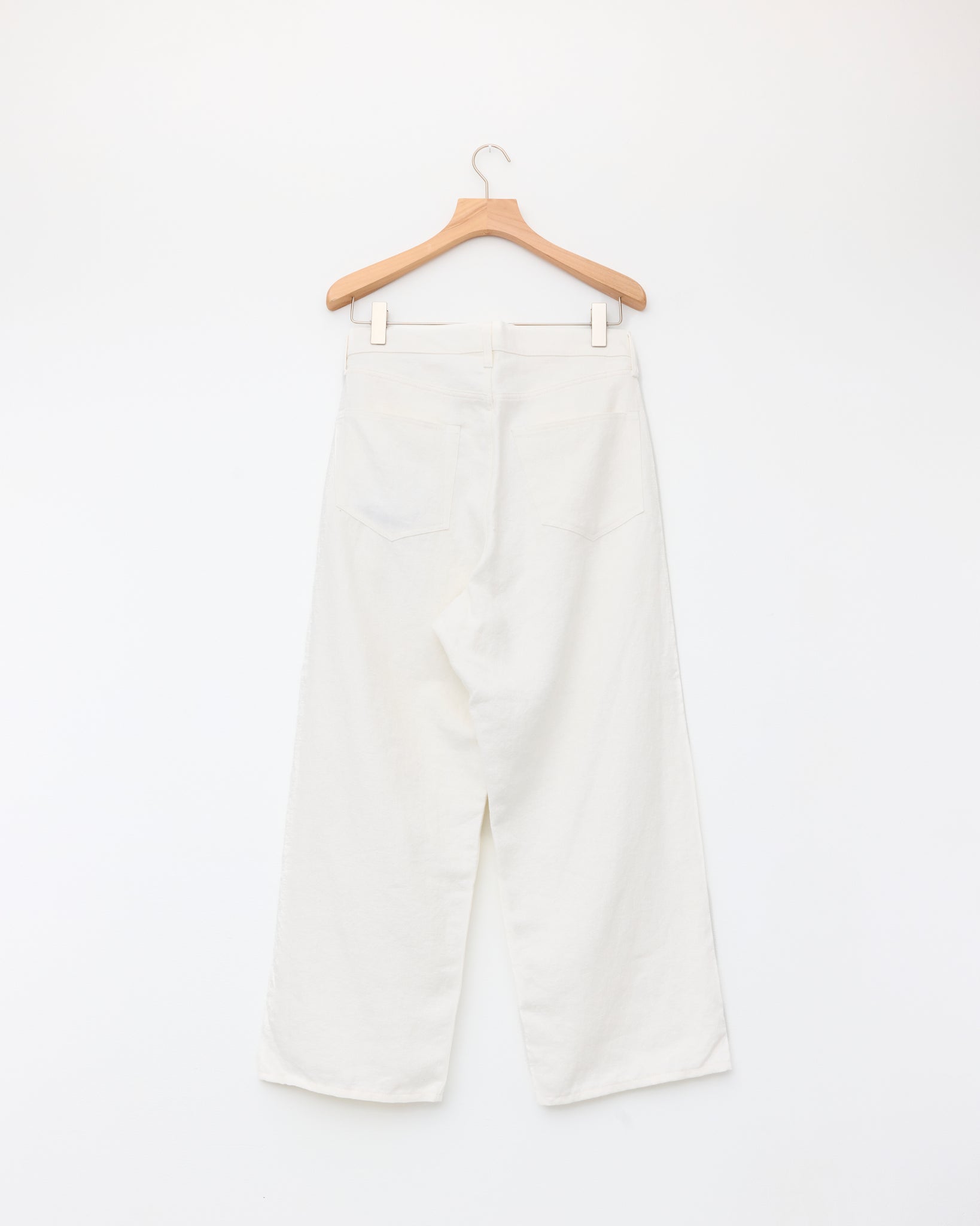 5Pocket Baggy Pants Hemp, White