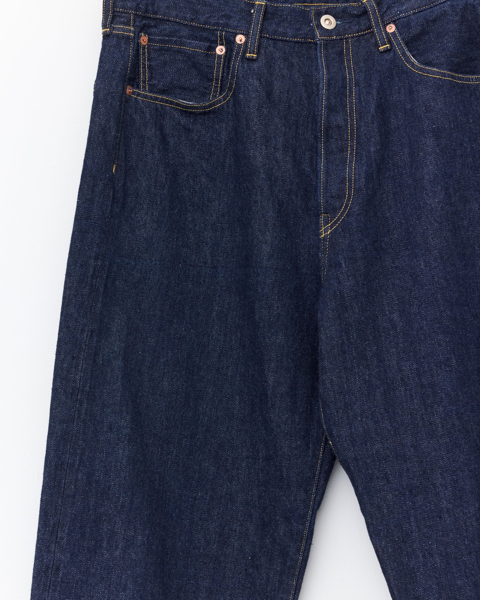 5Pocket Straight Pants, Indigo