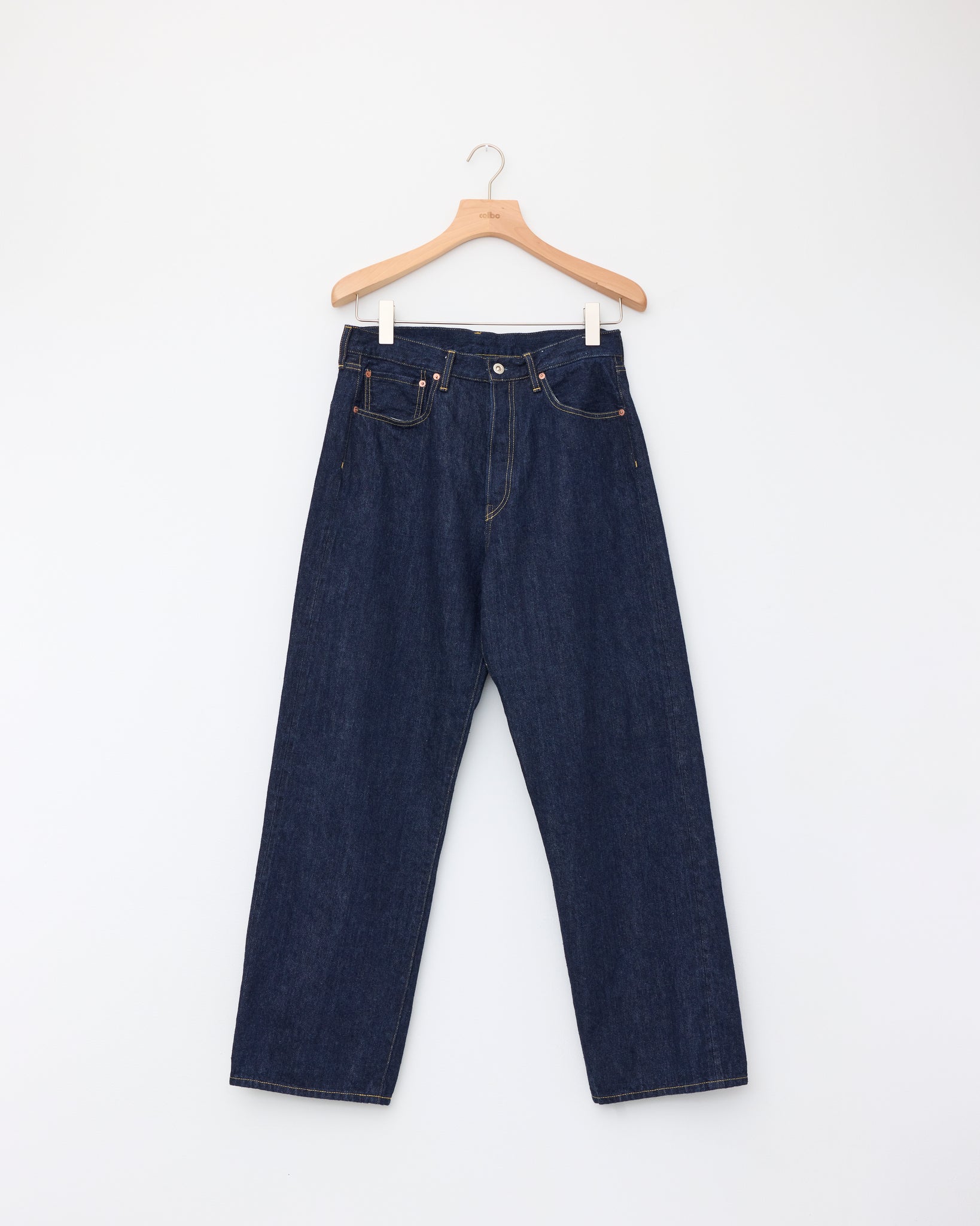 5Pocket Straight Pants, Indigo