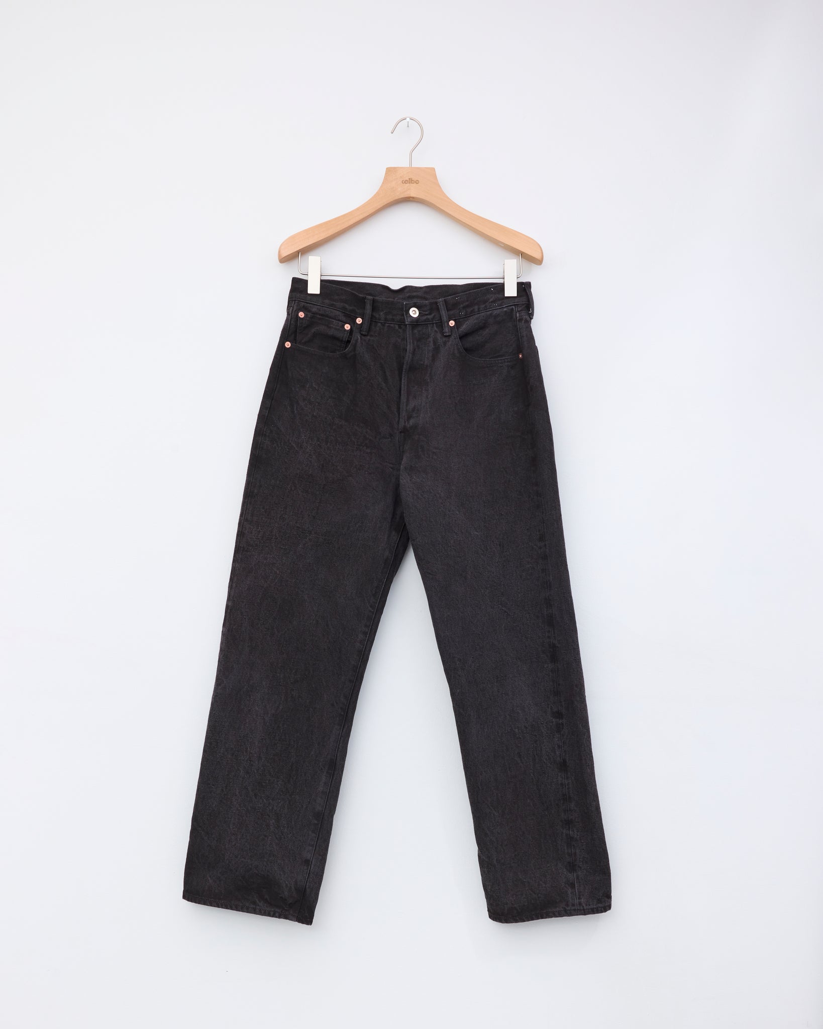 5Pocket Straight Pants, Sumi Ink