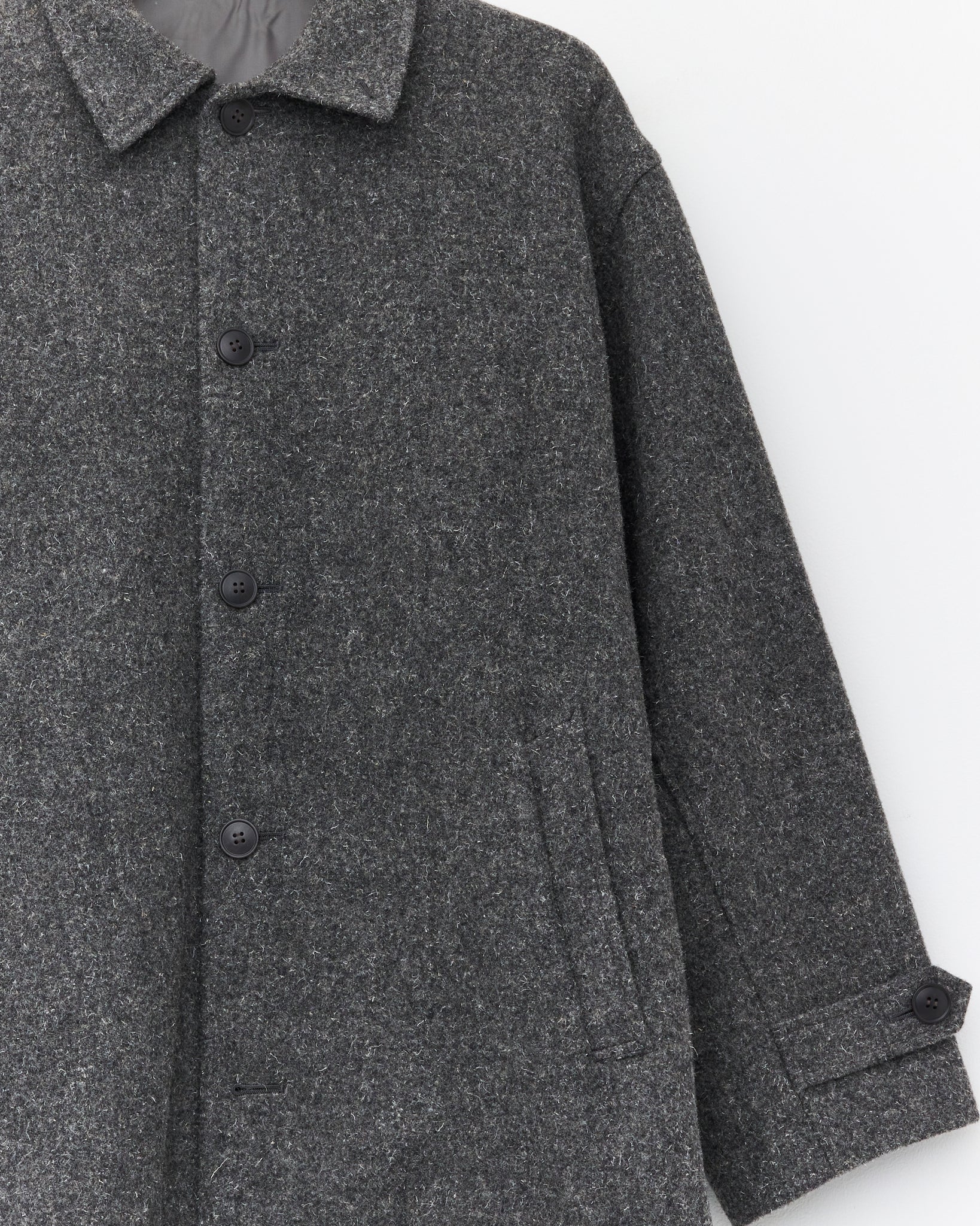 Coach Jacket, Charcoal Gray