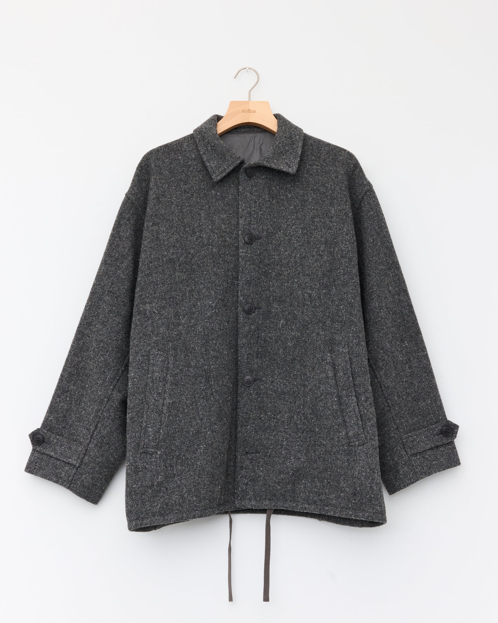 Coach Jacket, Charcoal Gray