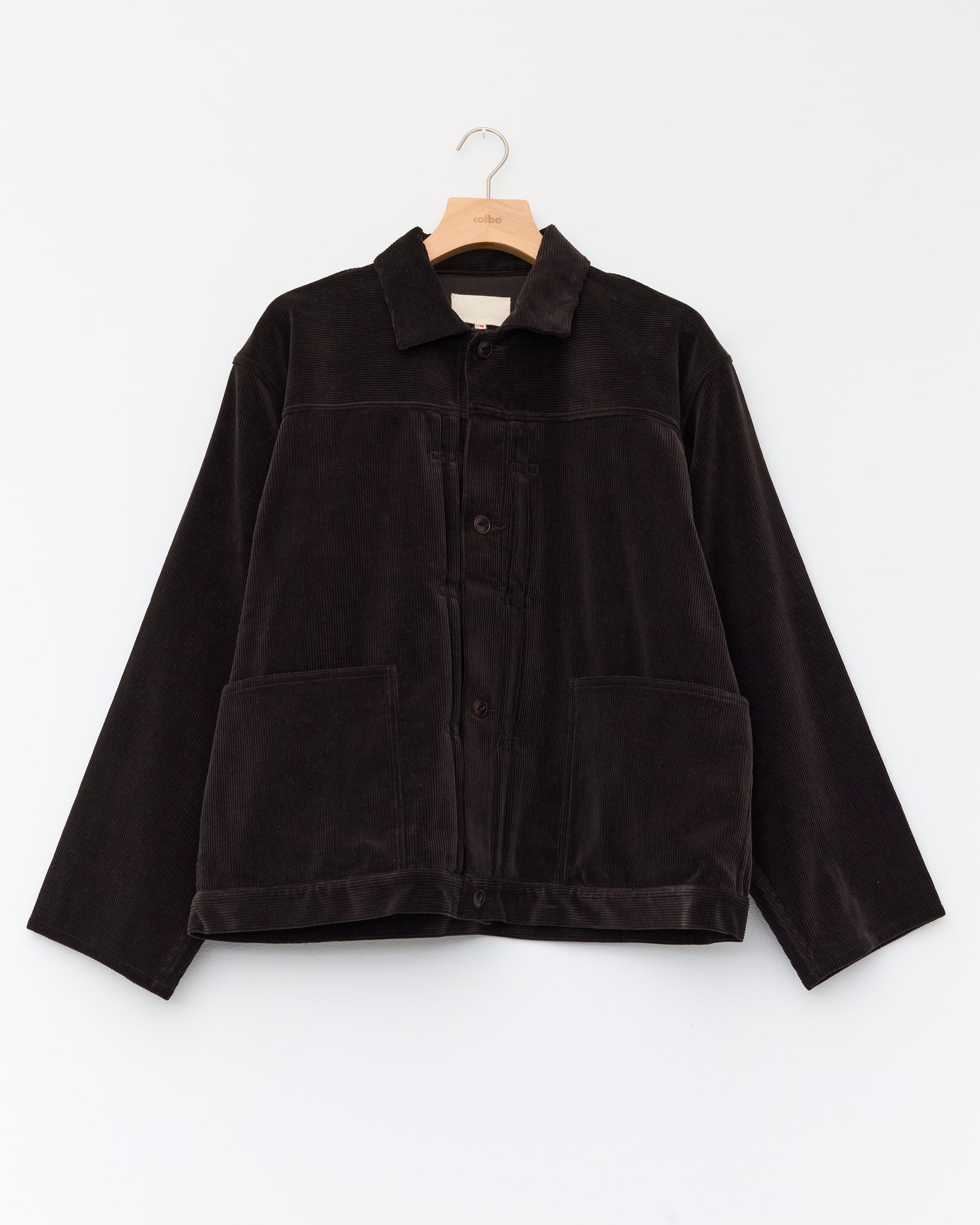 Pleats Jacket, Brown