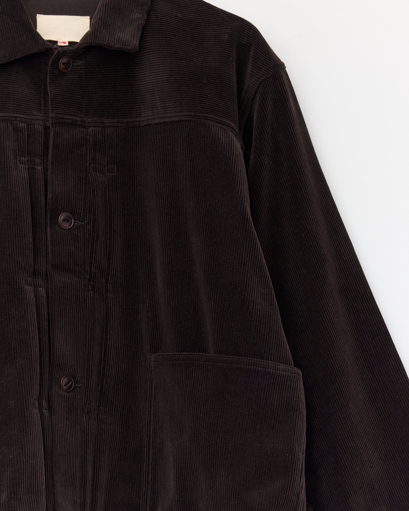 Pleats Jacket, Brown