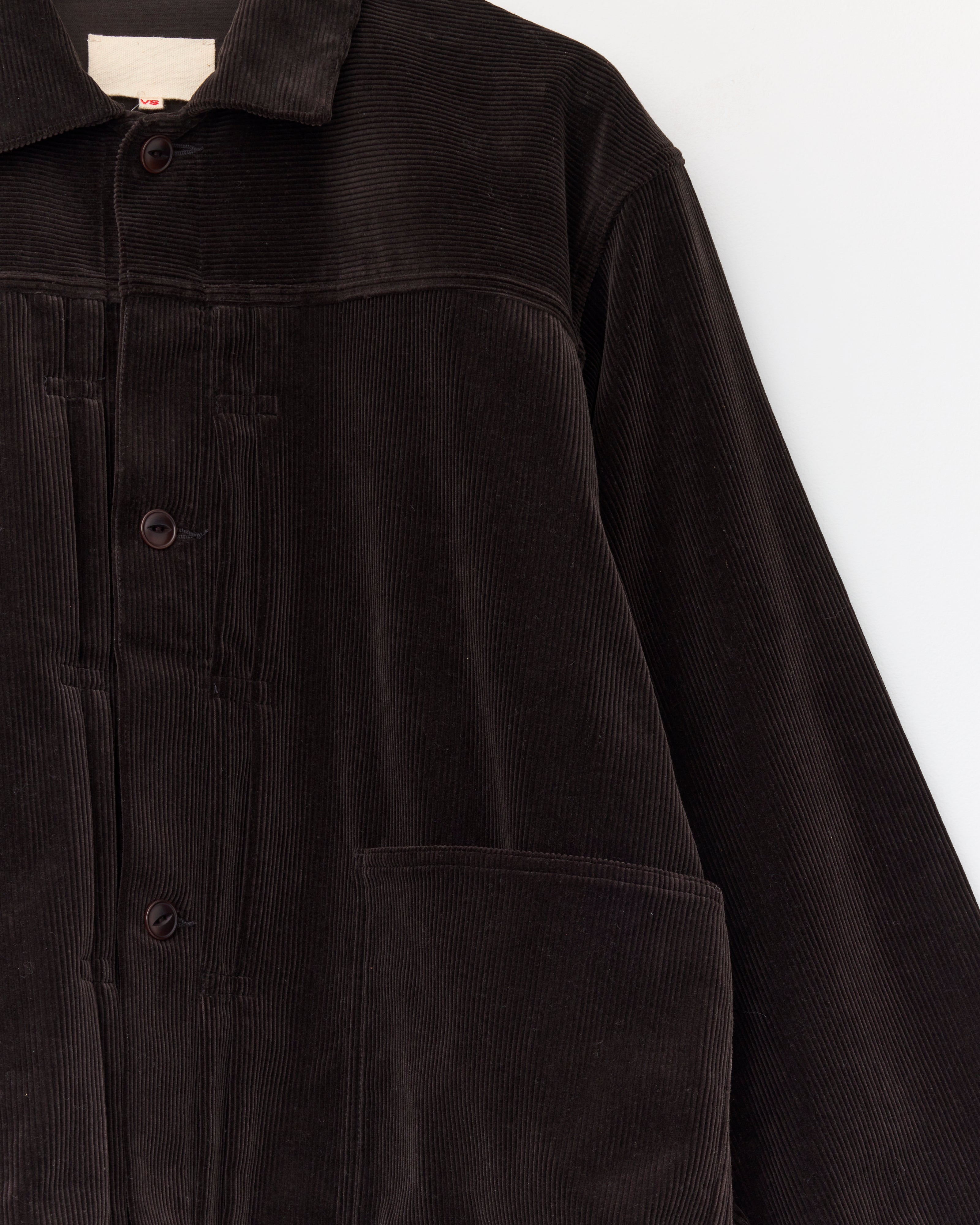 Pleats Jacket, Brown – Colbo
