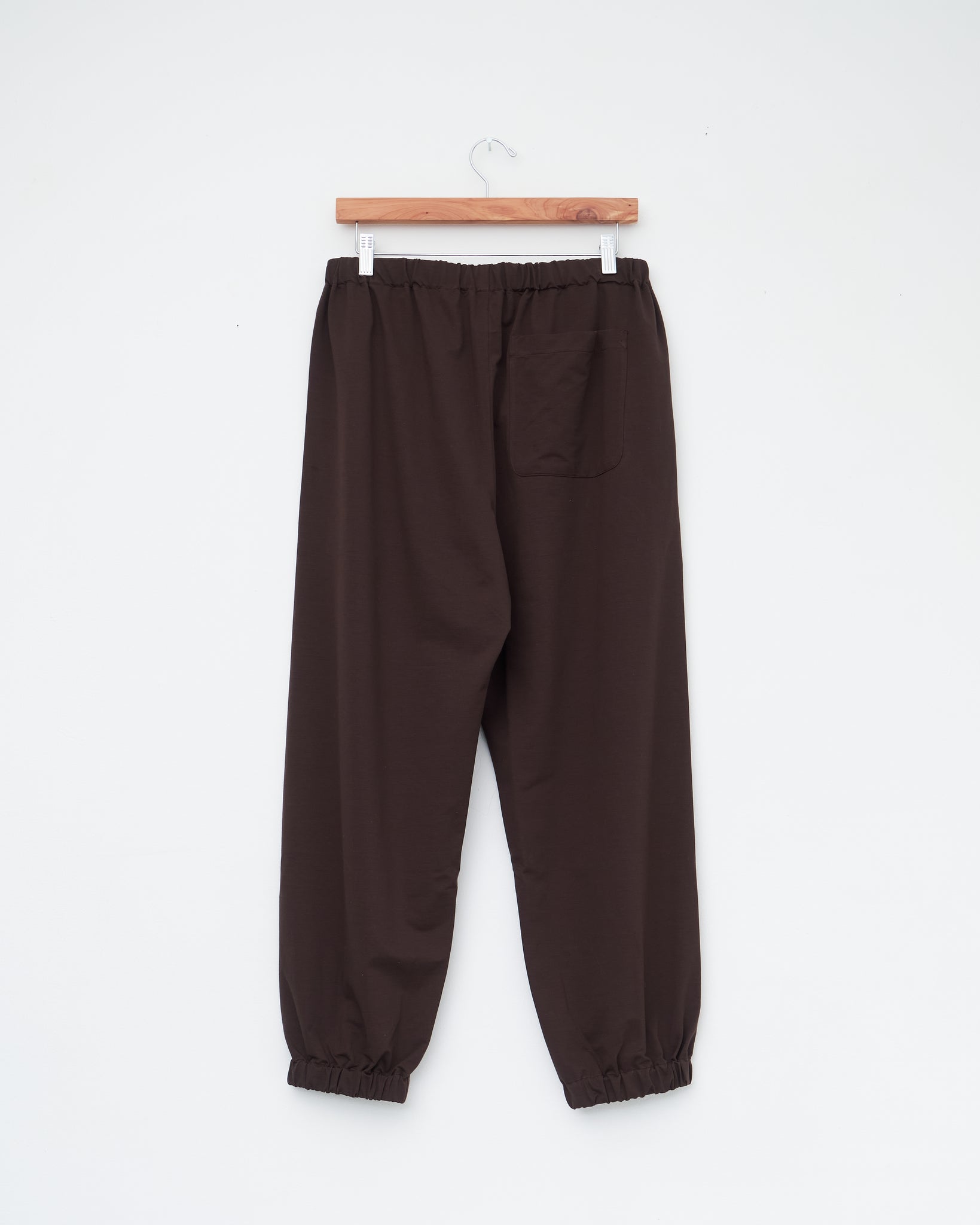 Side Seamless Track Pants, Brown