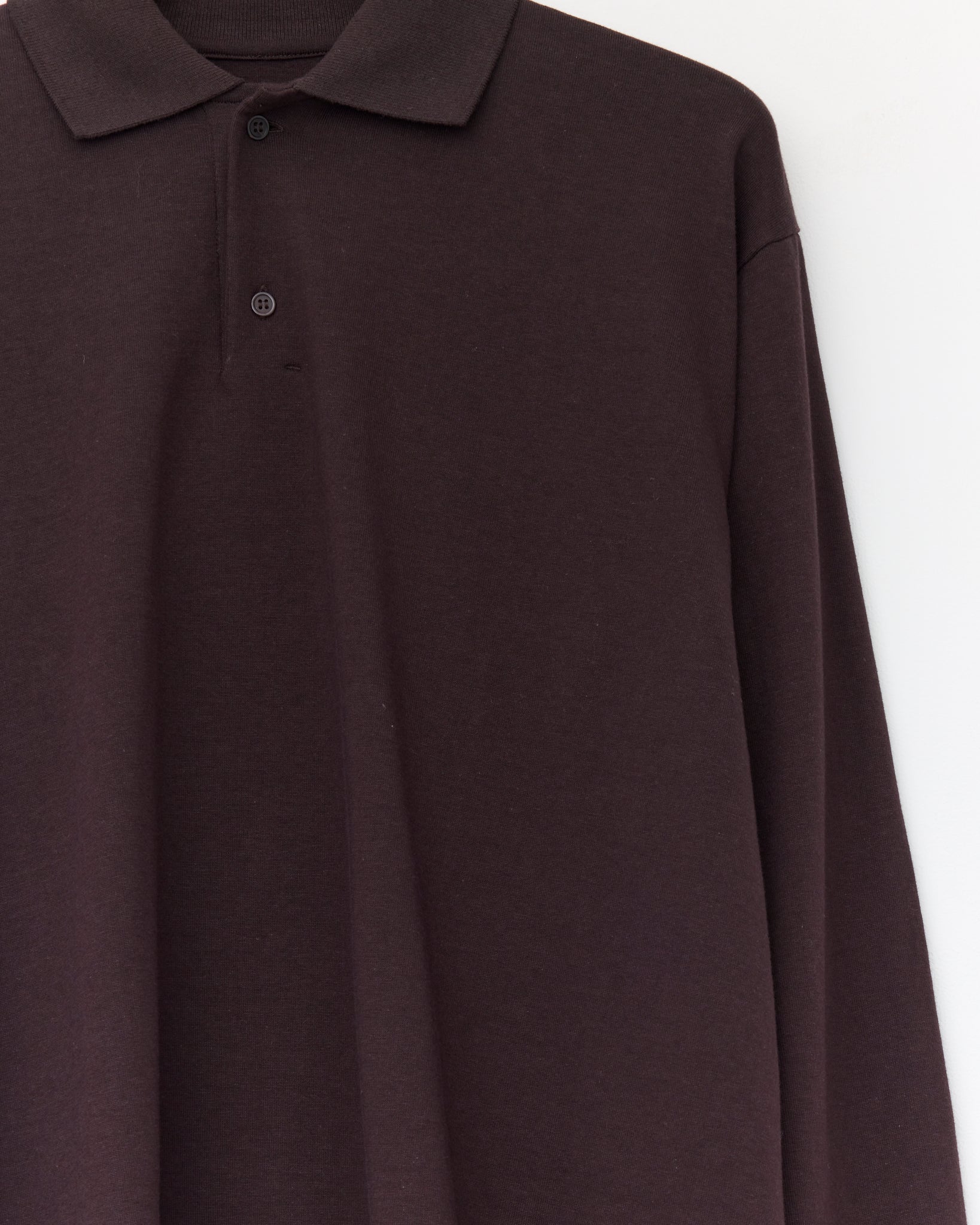 Tube L/S Polo, Brown