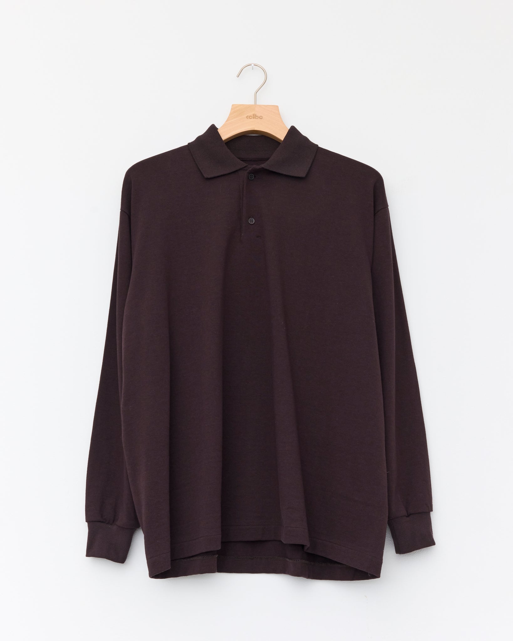 Tube L/S Polo, Brown