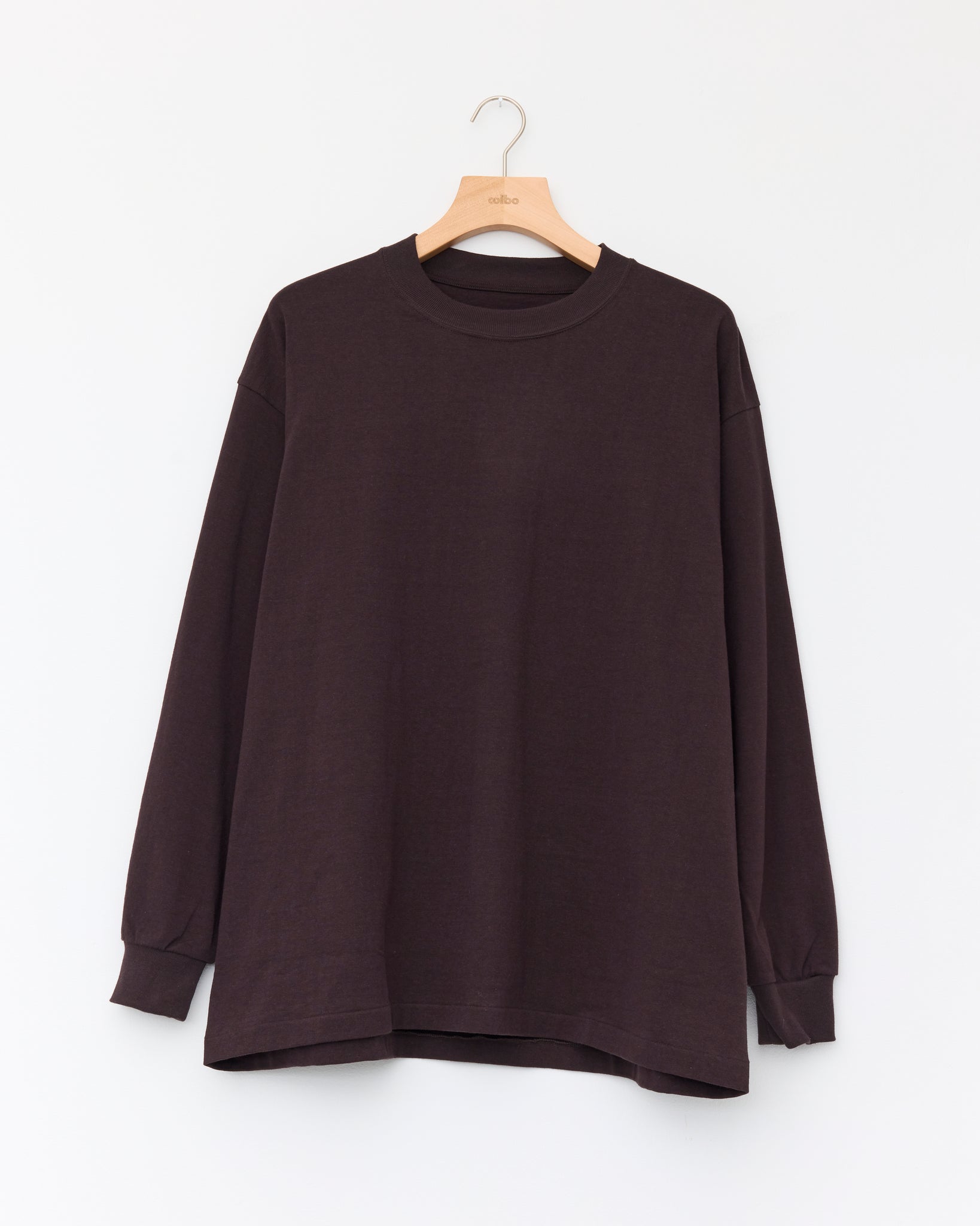 Tube L/S T-Shirt, Brown